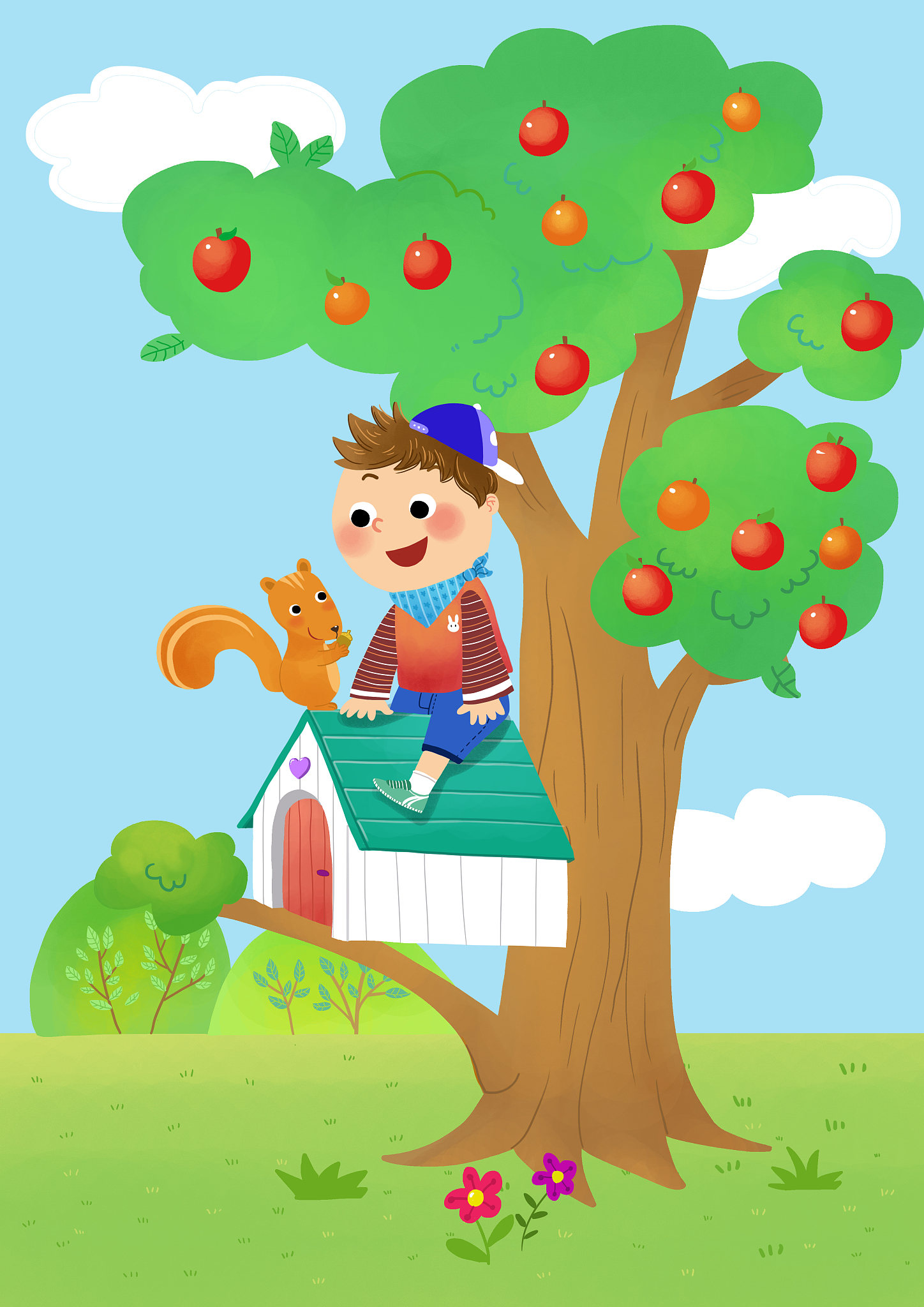 《苹果里的五角星》寓言故事：嫉妒与价值的思考