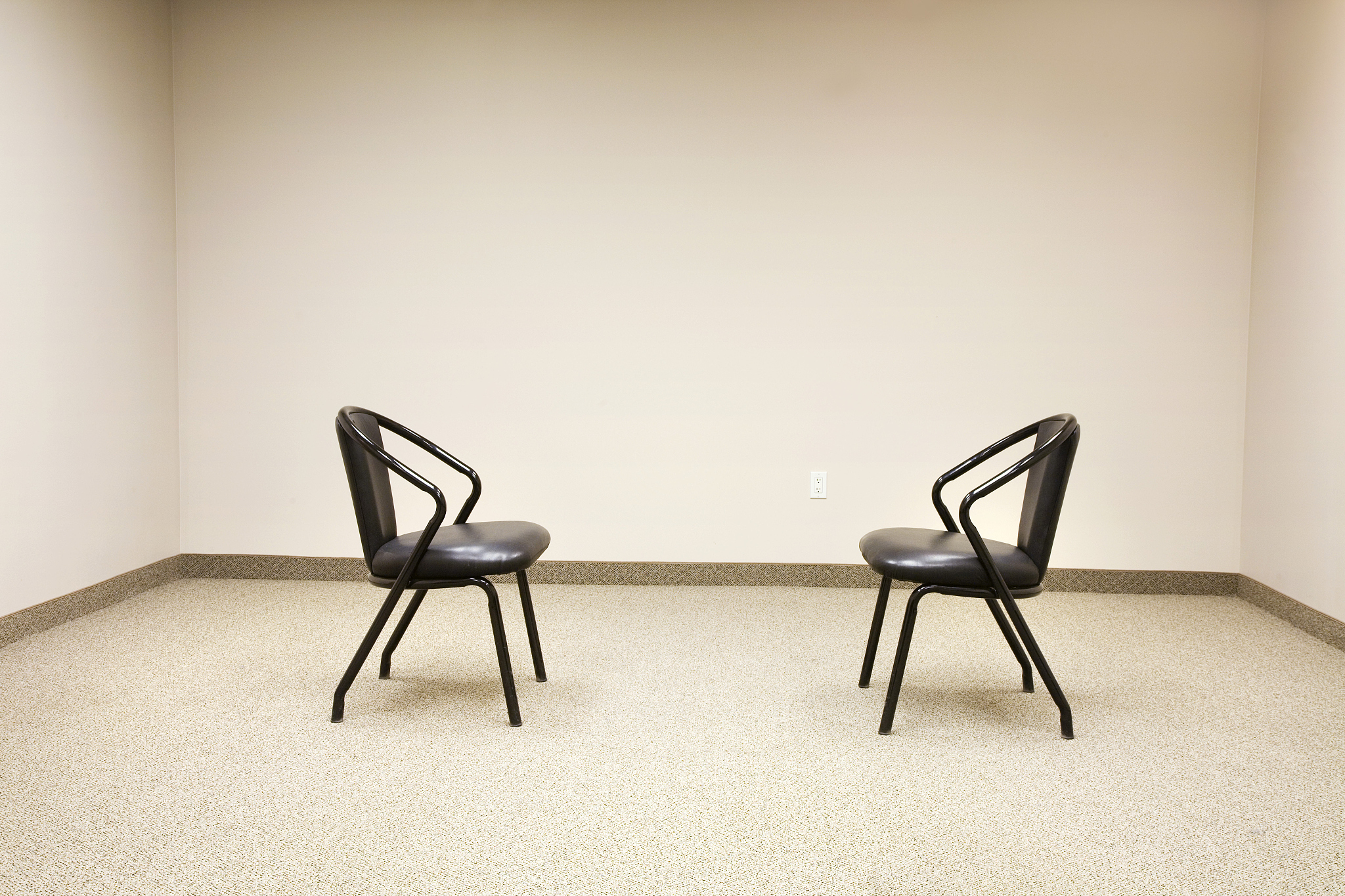 two chairs in meeting room
