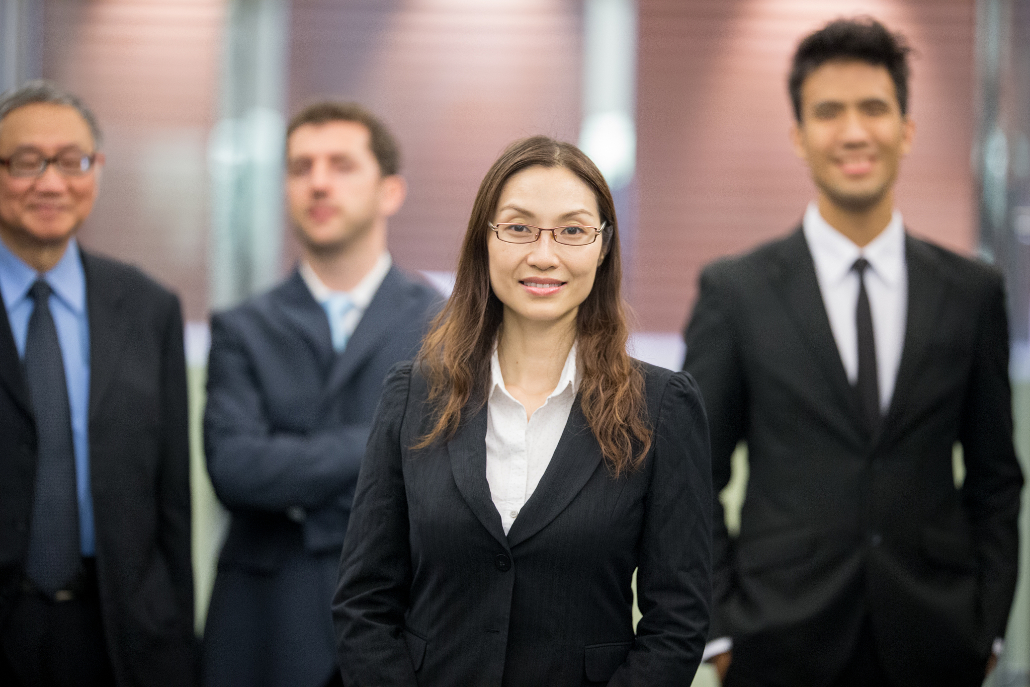 asian businesswoman leader