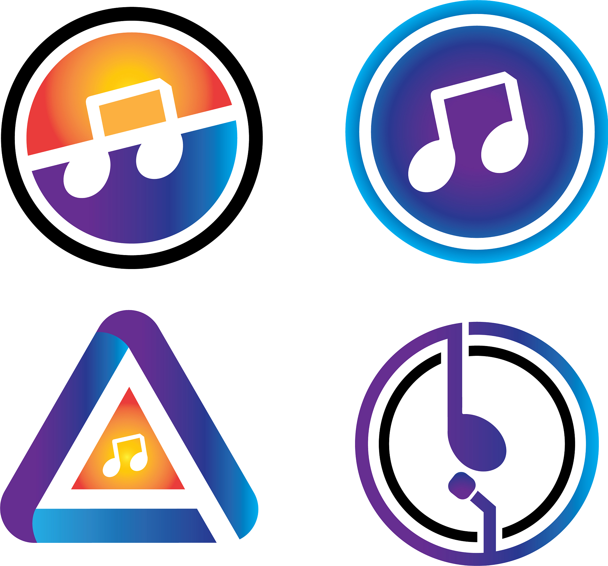 music icon set