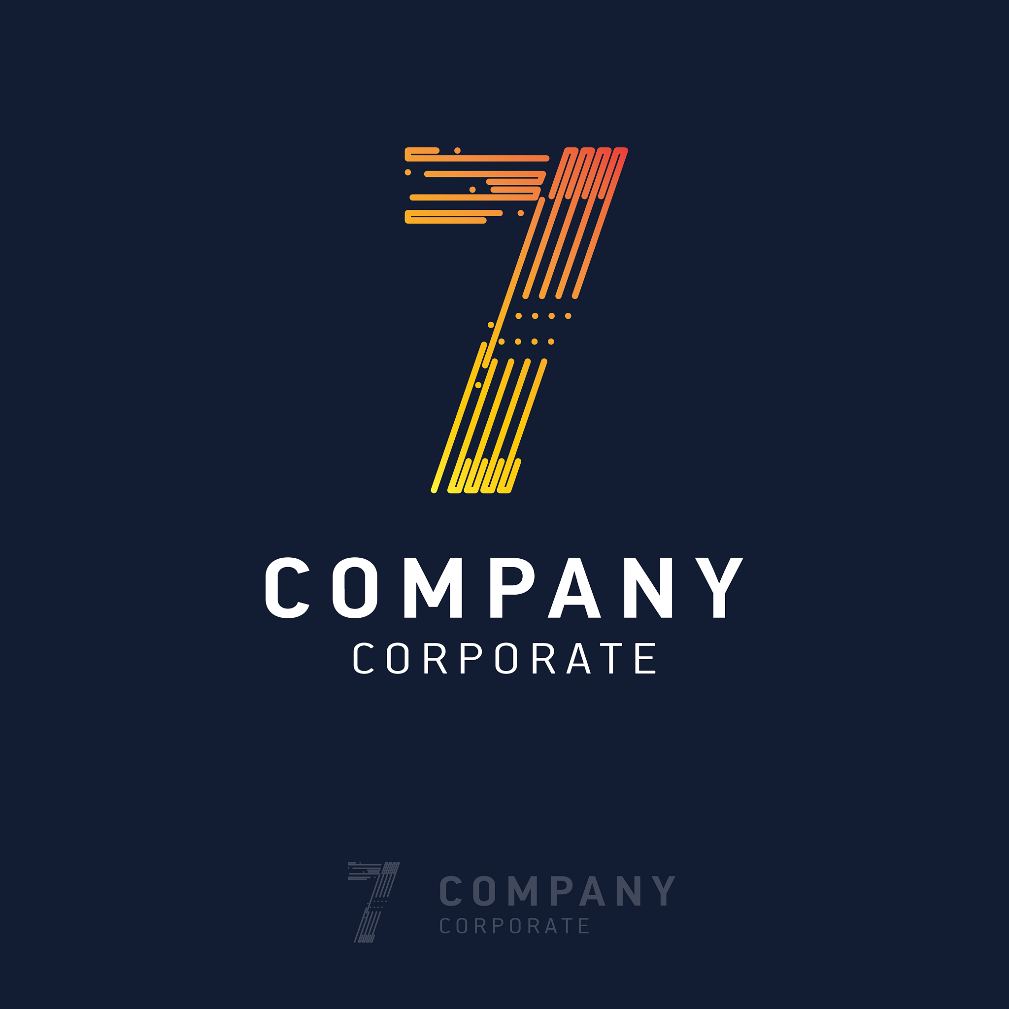 7 company logo design