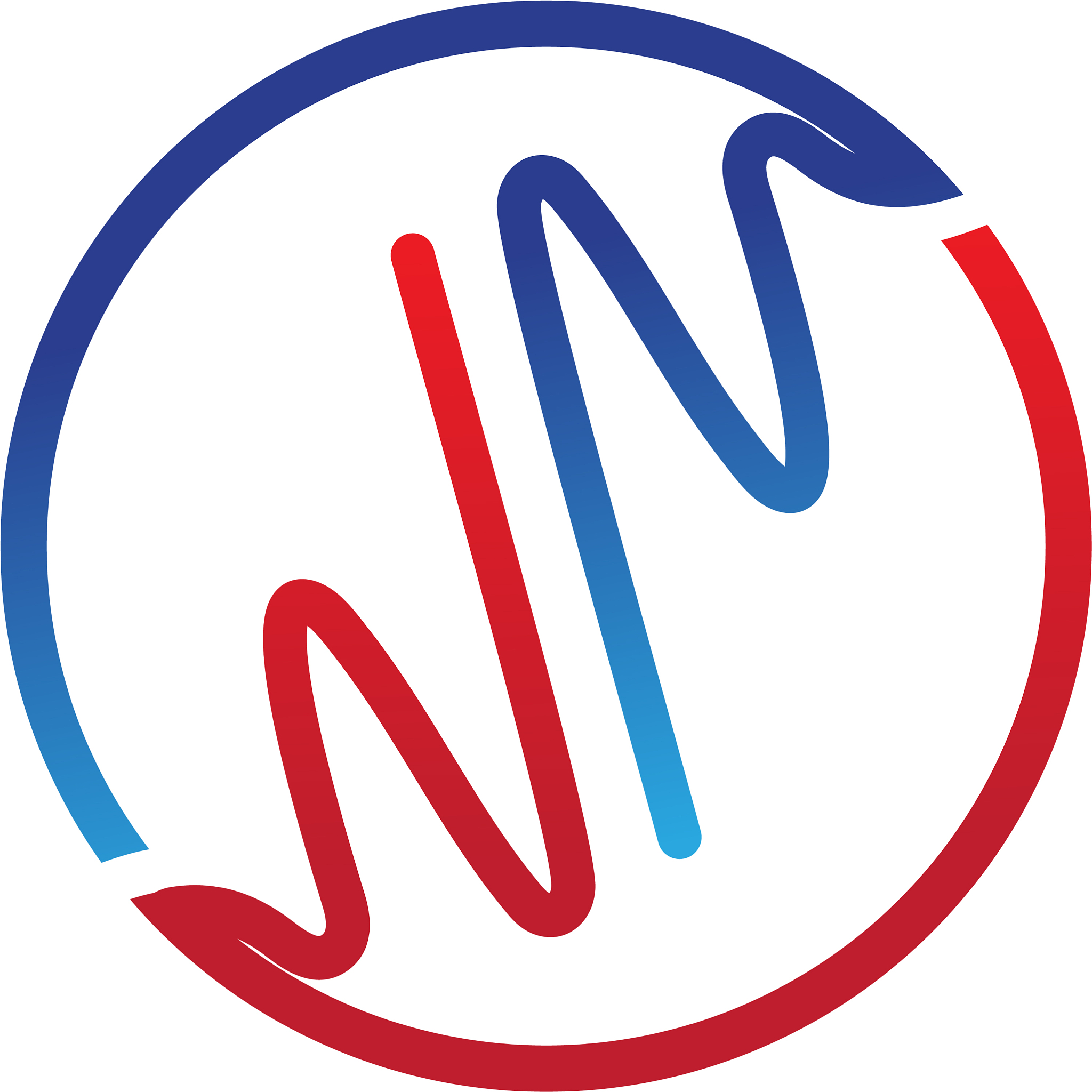 heart beat hospital line logo