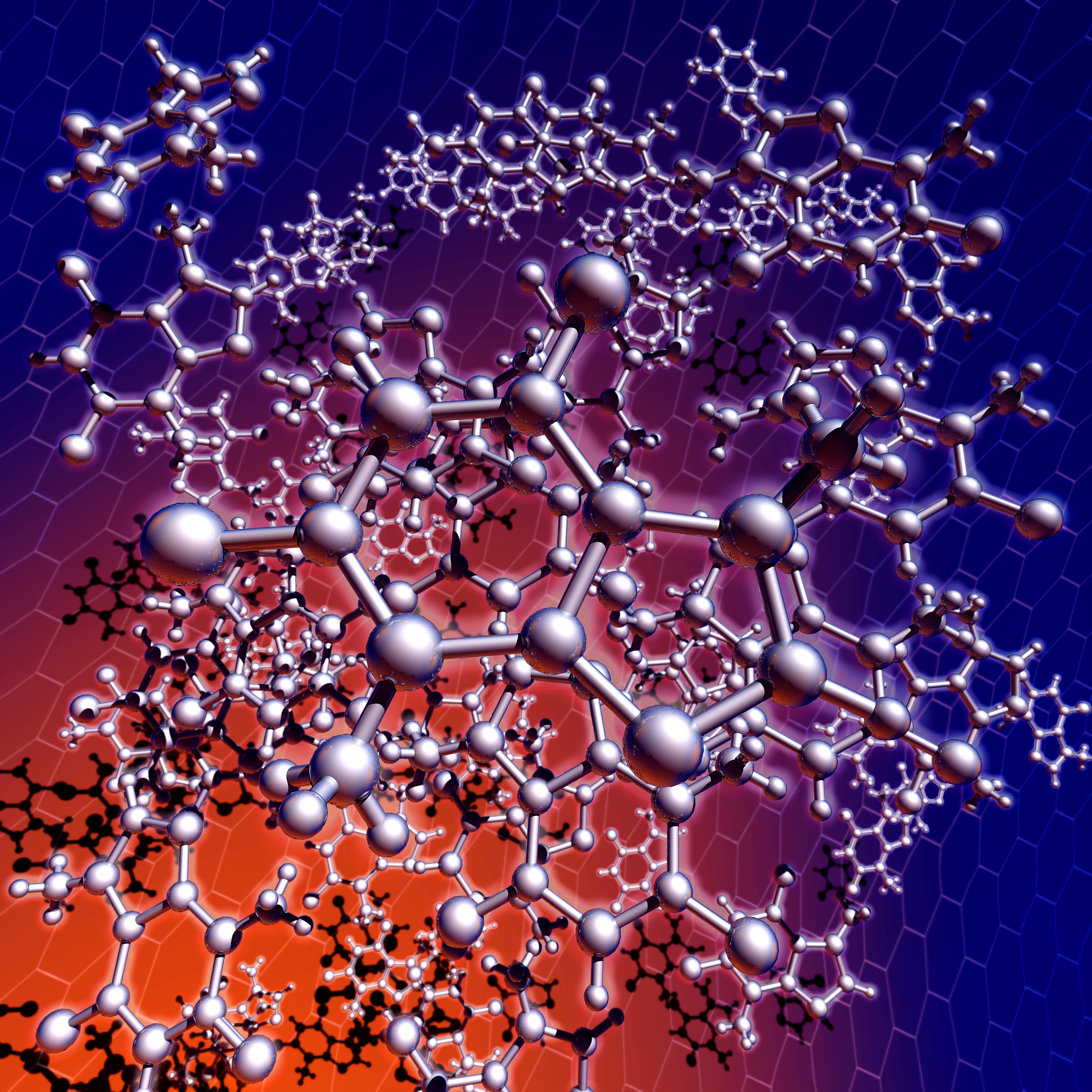 酞菁铜和金属镓结合