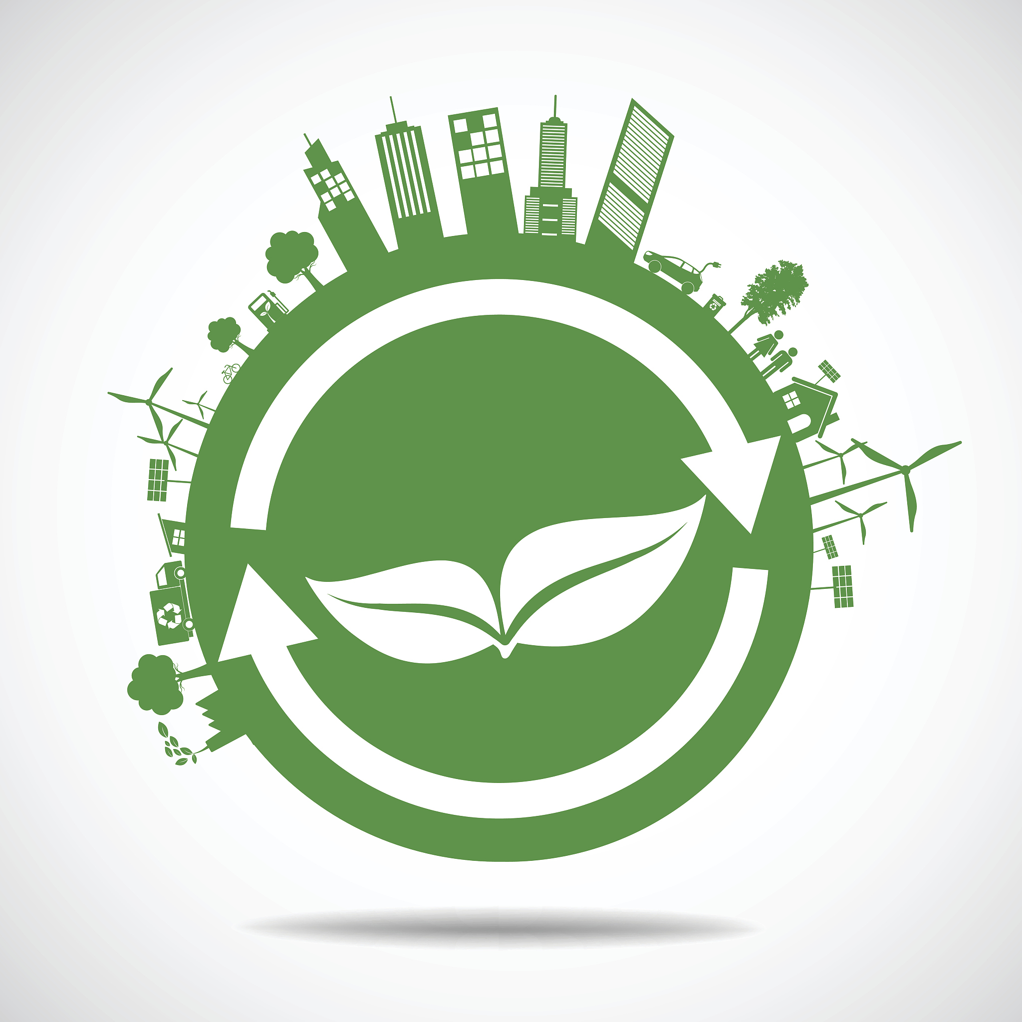 ecology concept. save world