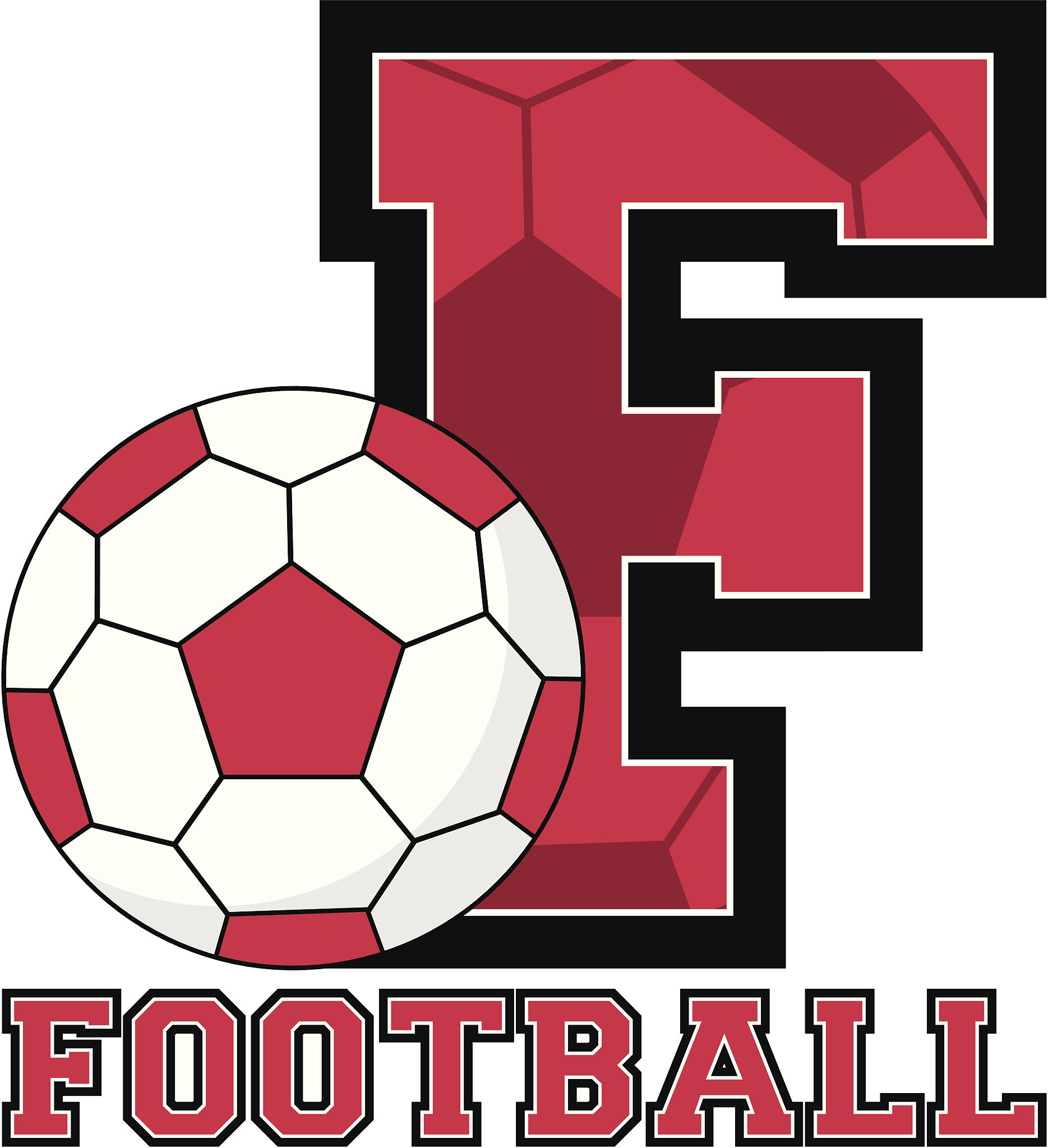 soccer football learning letter s