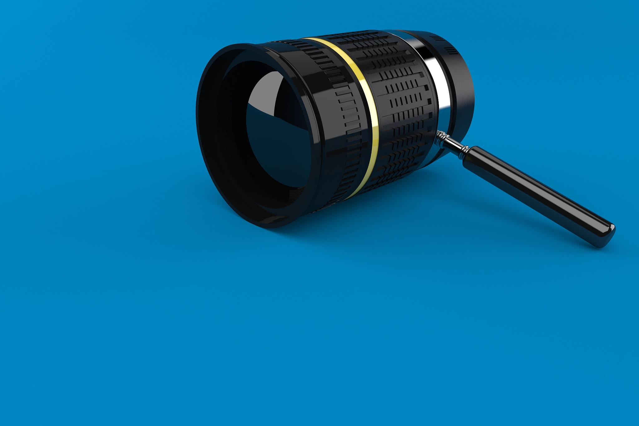 big magnifying glass