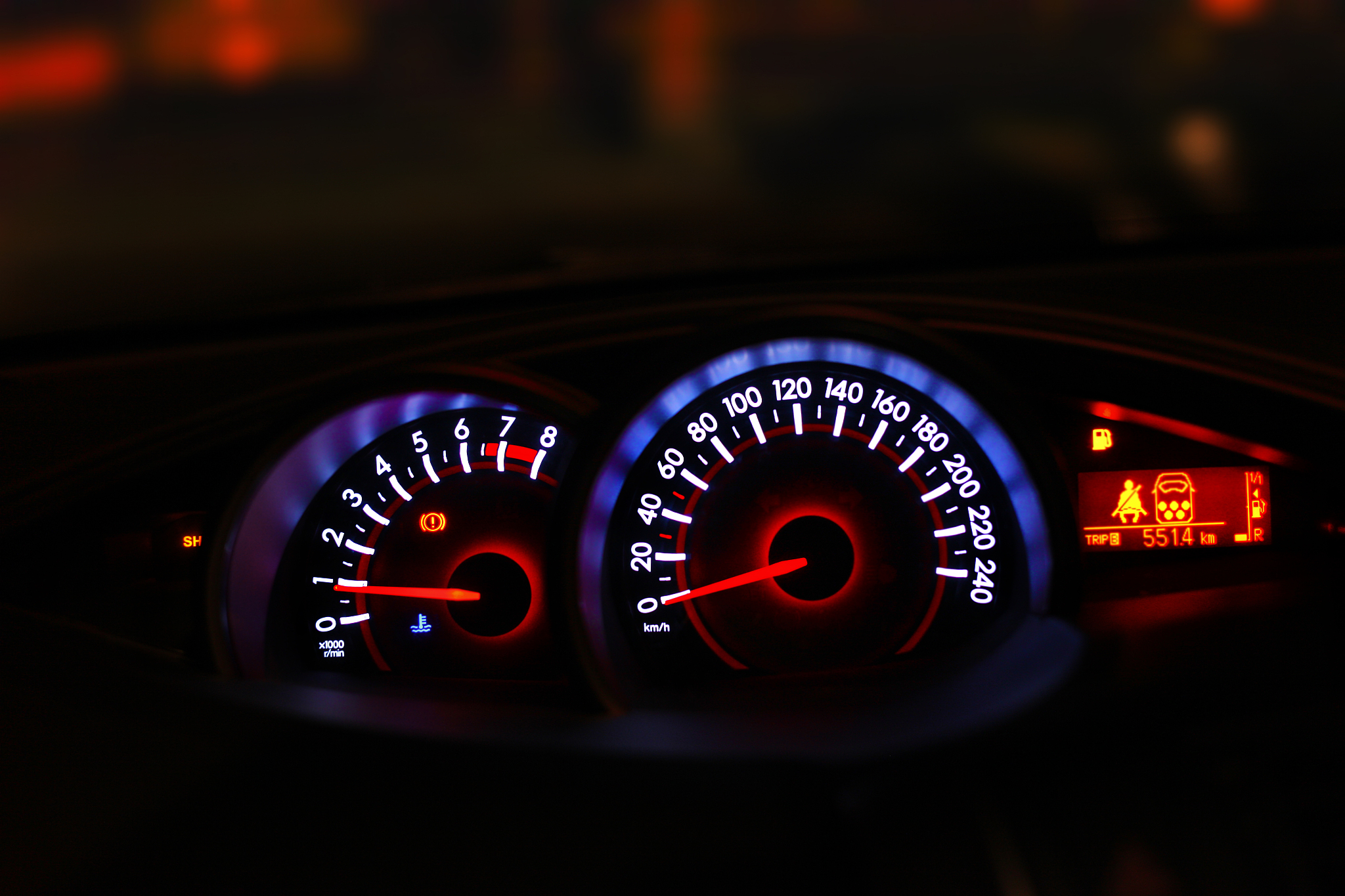 car dashboard