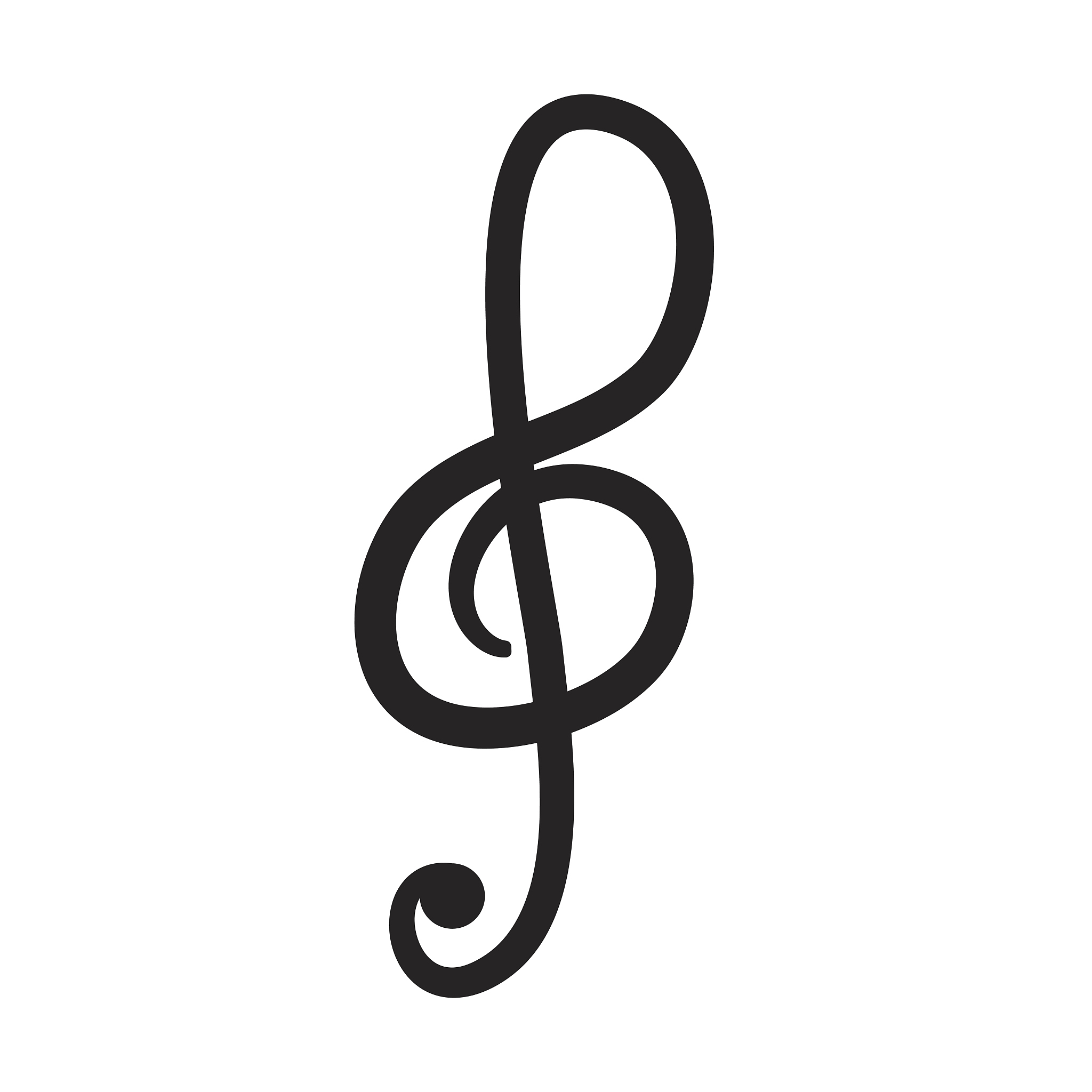 music notes design