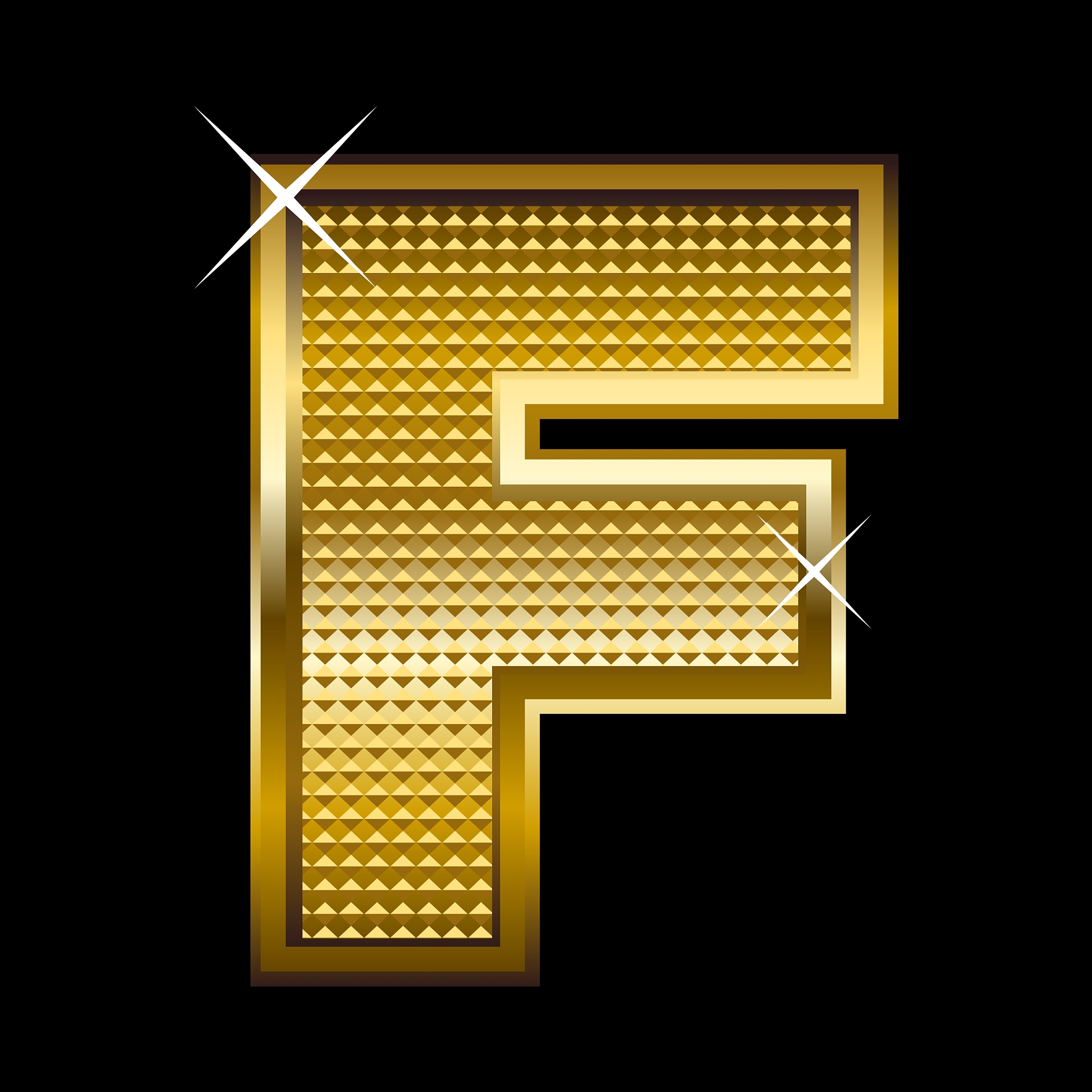 黄金,字体,英文字母<strong>f</strong>,魅力,亮闪闪,闪亮的,字母,华贵,字母表次序,信函
