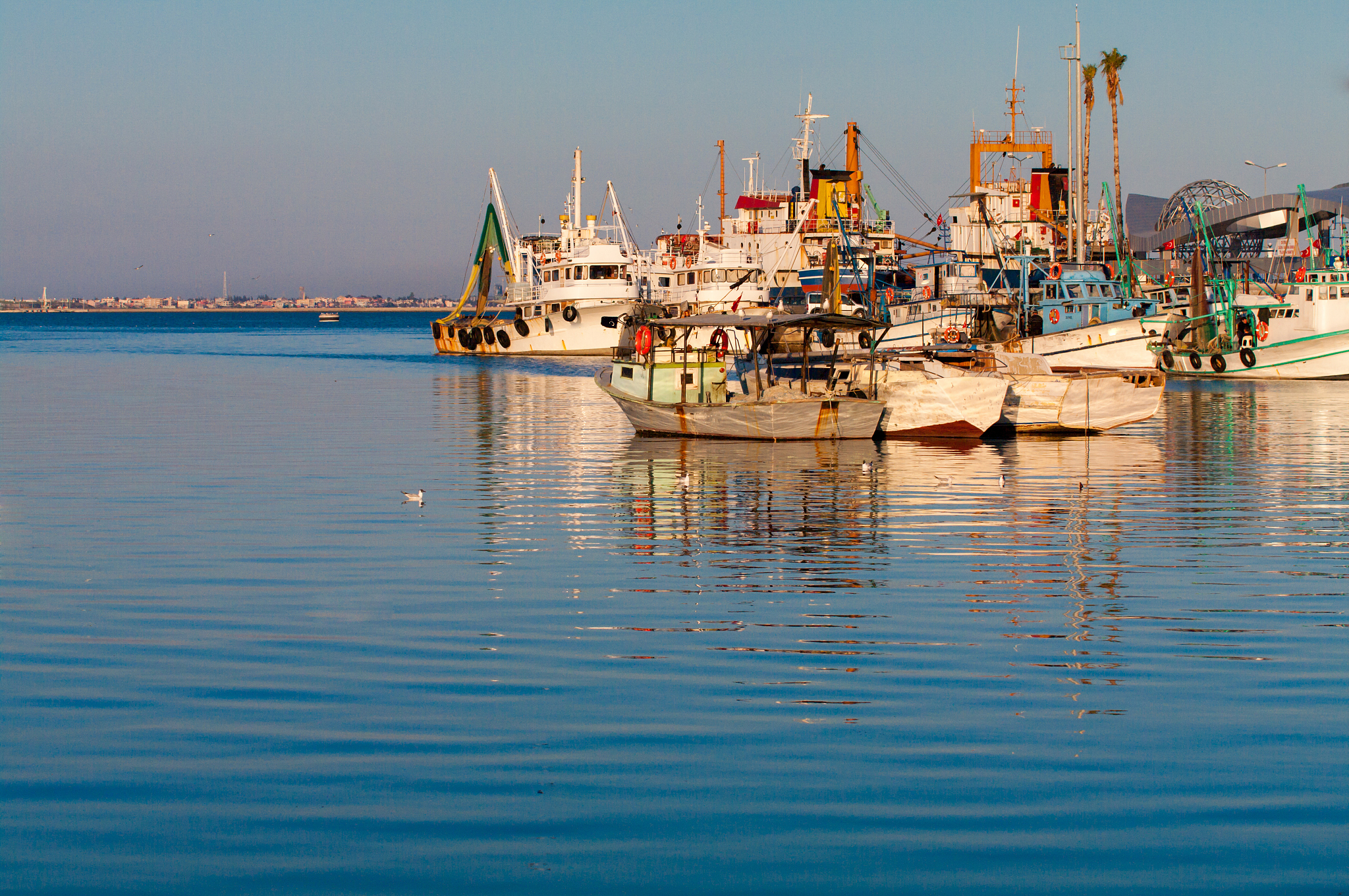 sea and boat