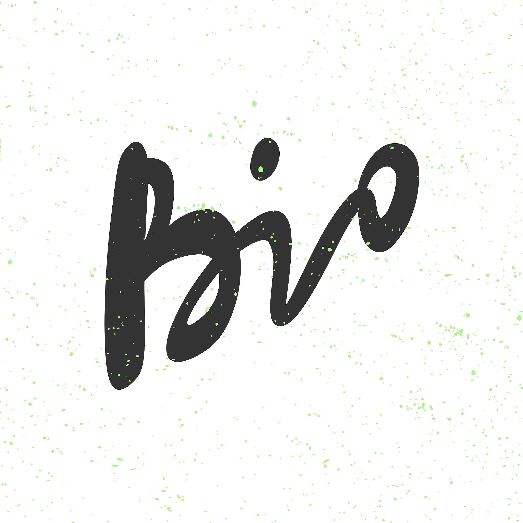 bio green eco sticker for social media content. vector hand draw