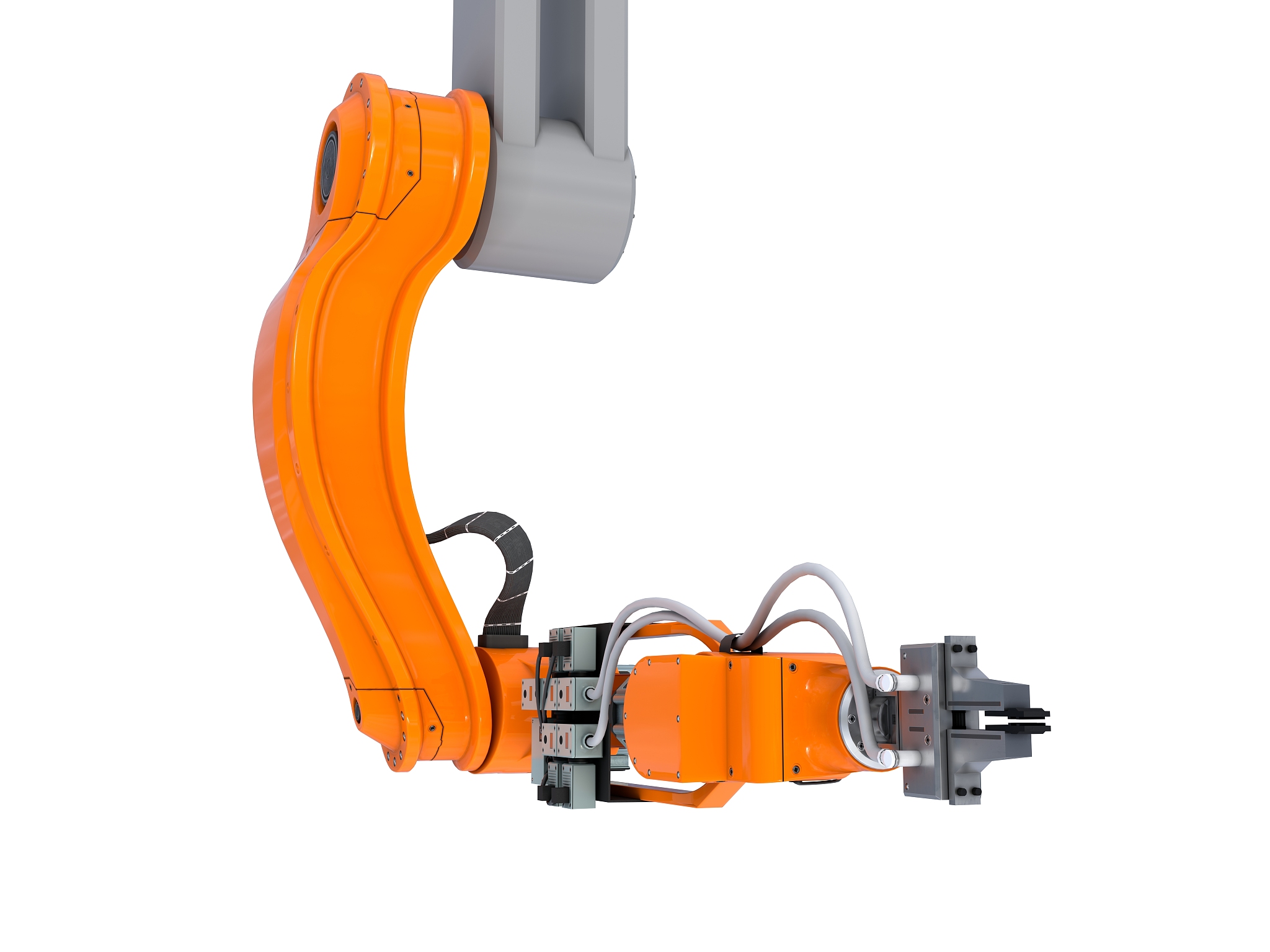 自动换刀机械手各个部件都叫什么