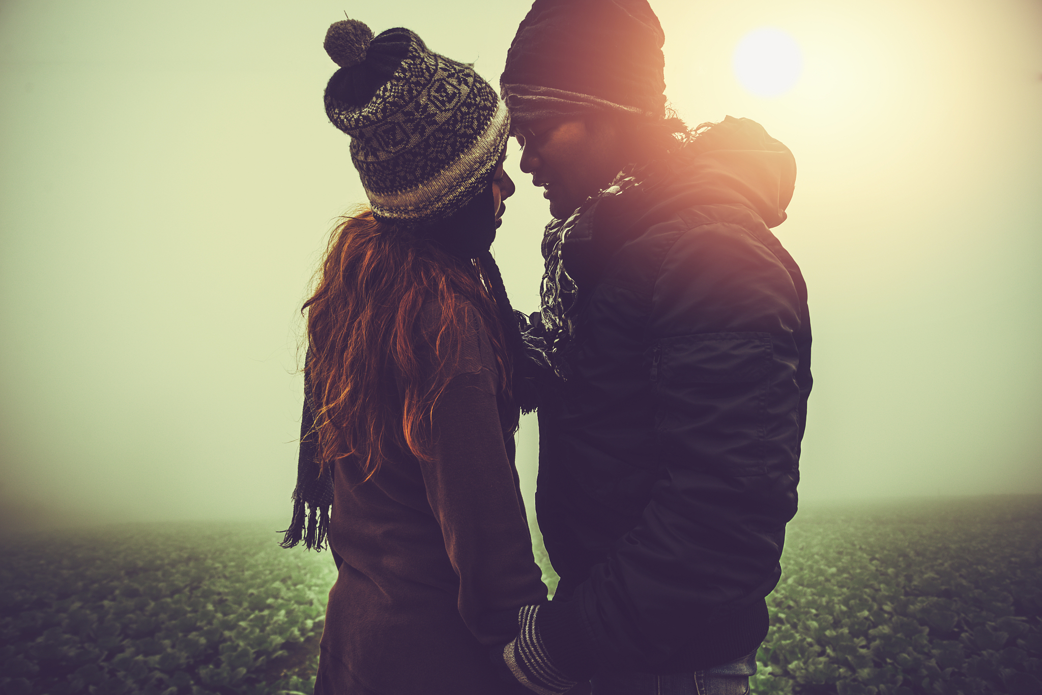 lover women and men asians travel relax in the holiday. stand hu