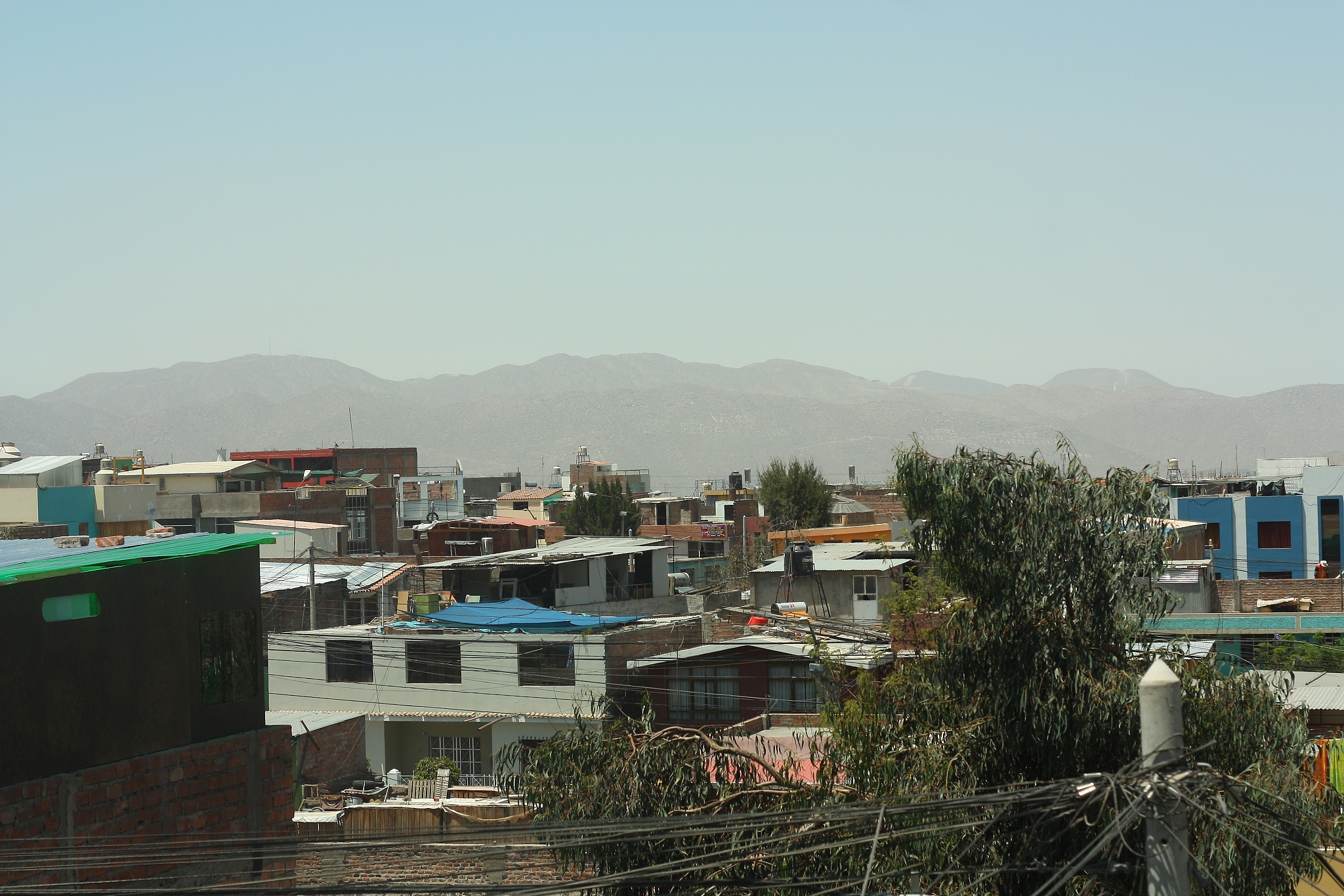 view of old urban houses