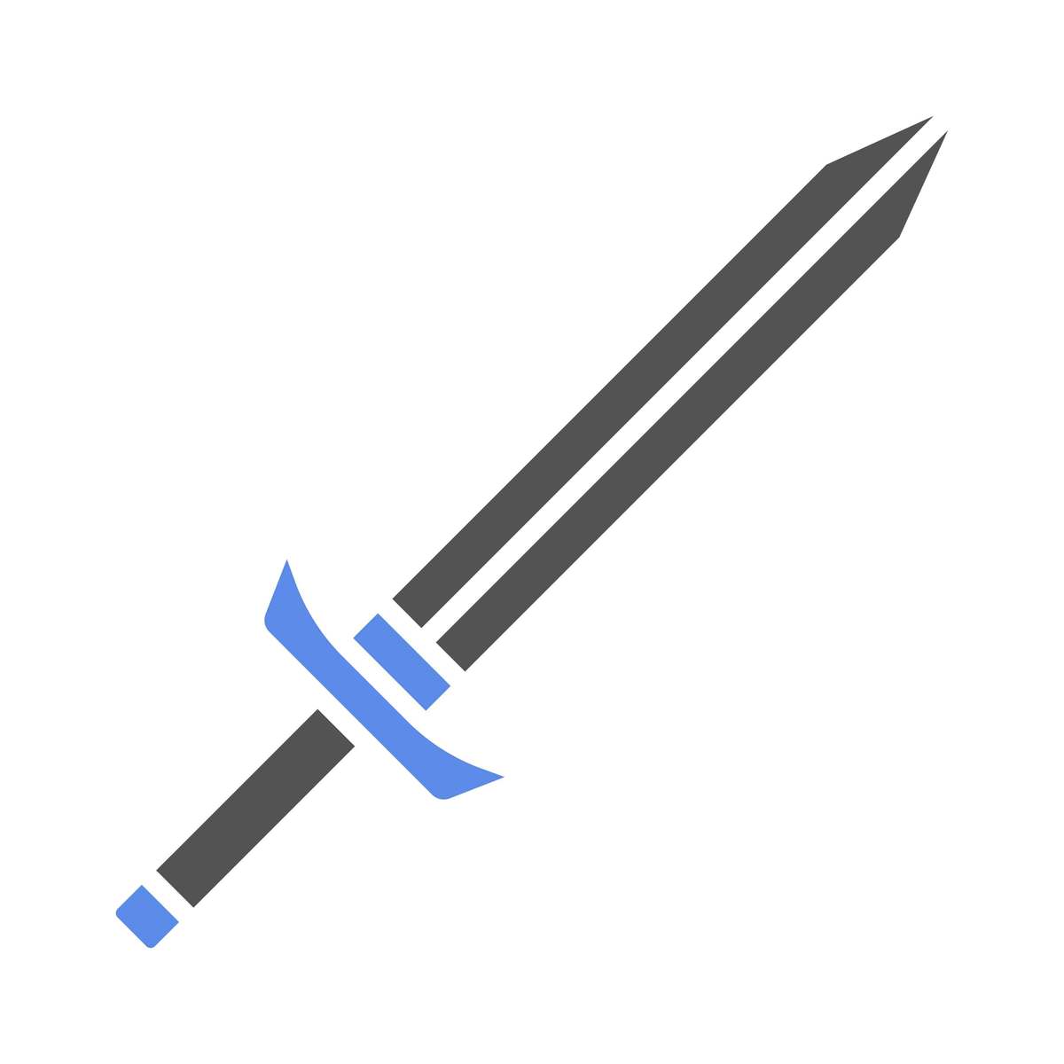 矢量设计宝<strong>剑</strong>图标风格