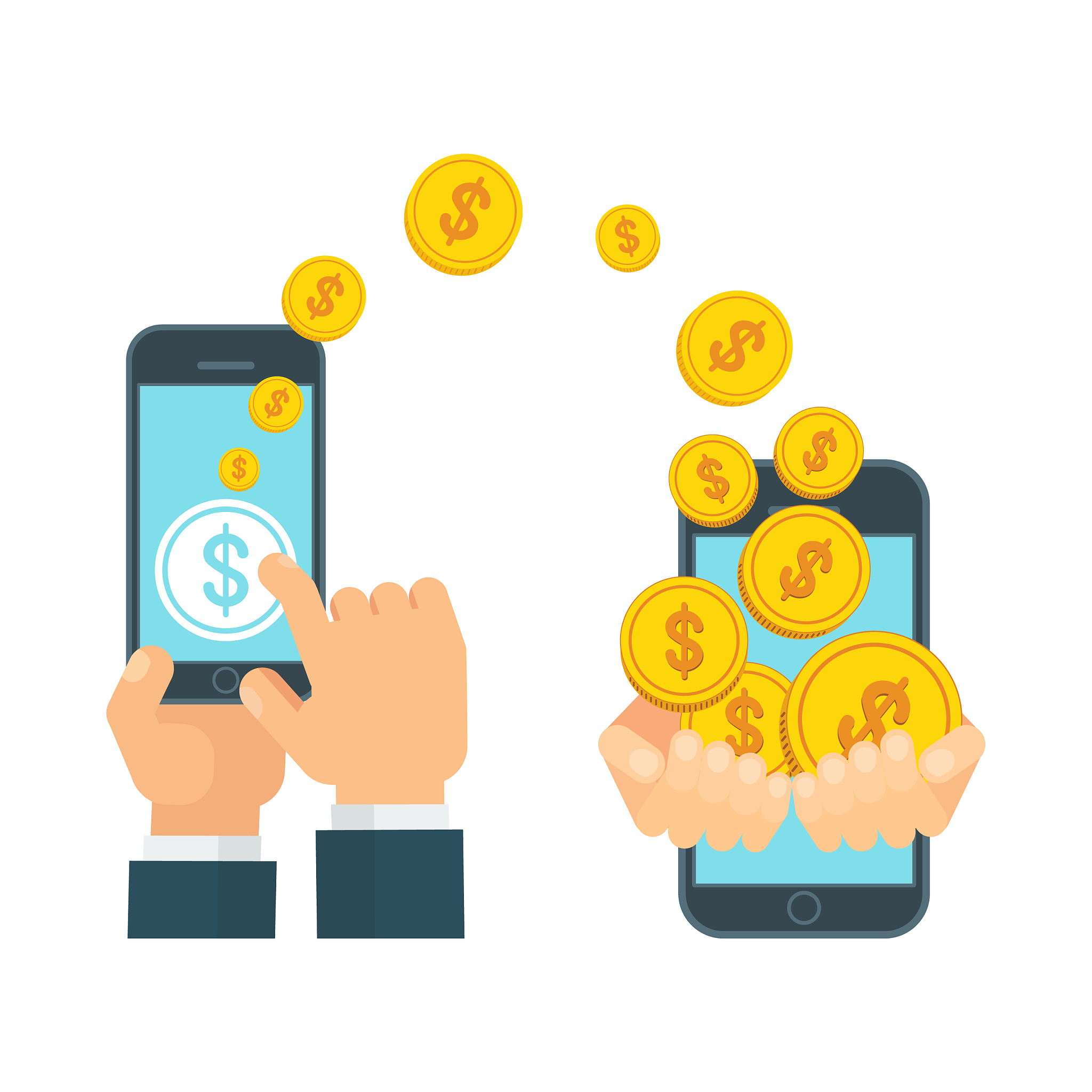 mobile payment white