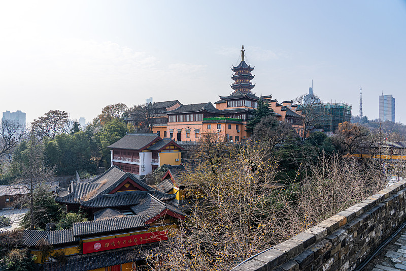 中国江苏省南京市鸡鸣寺