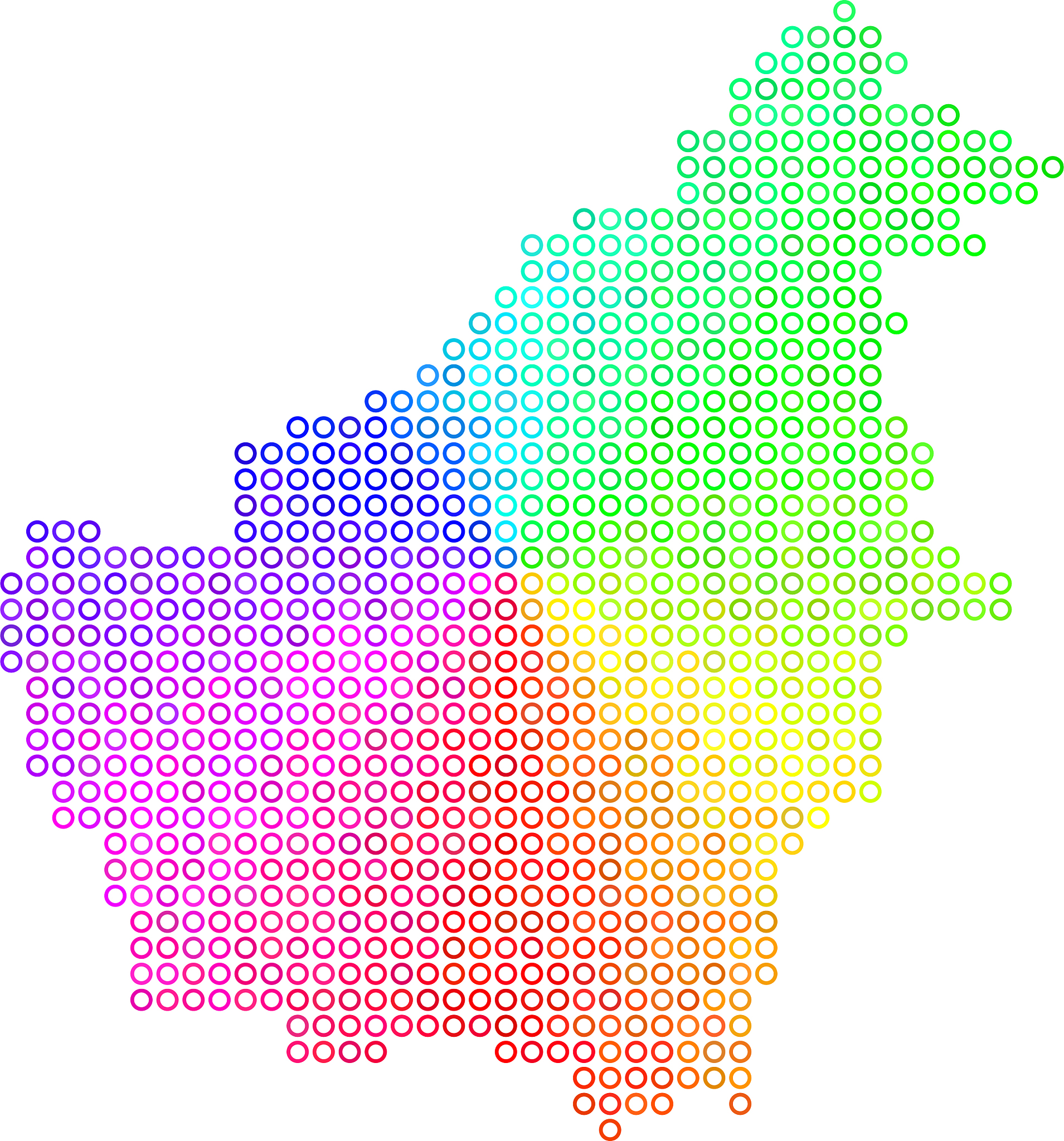 spectral borneo island map