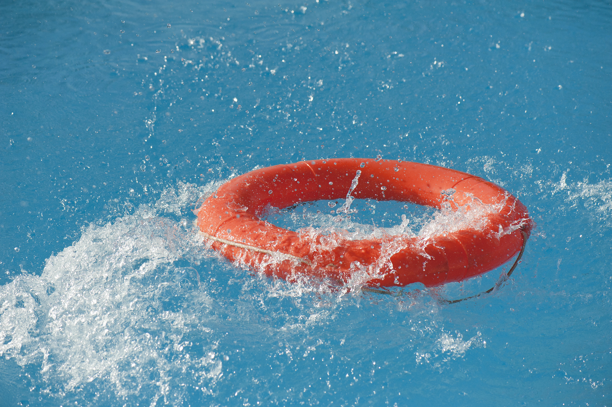 buoy floating on water