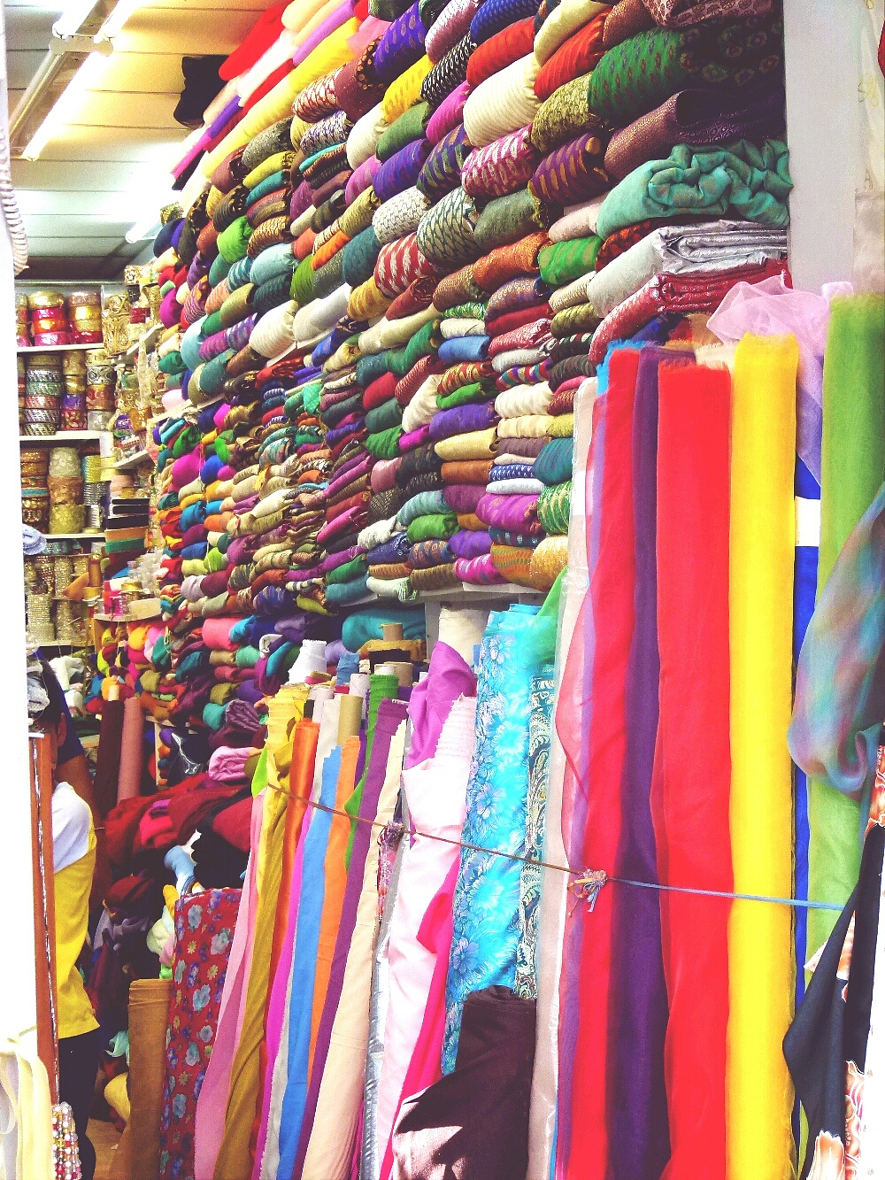 view of textile shop