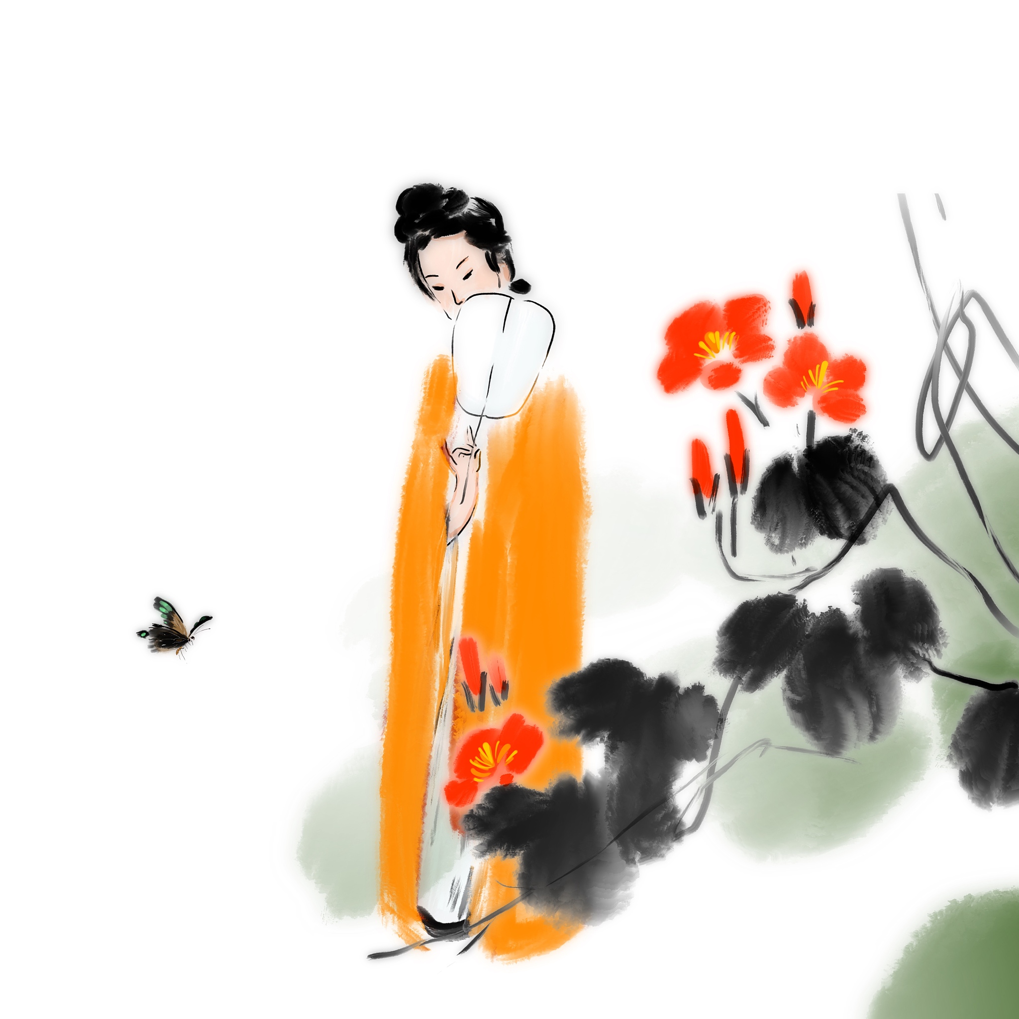 魏嘉情诗：相思绵绵，表达对张炜权的热恋之情