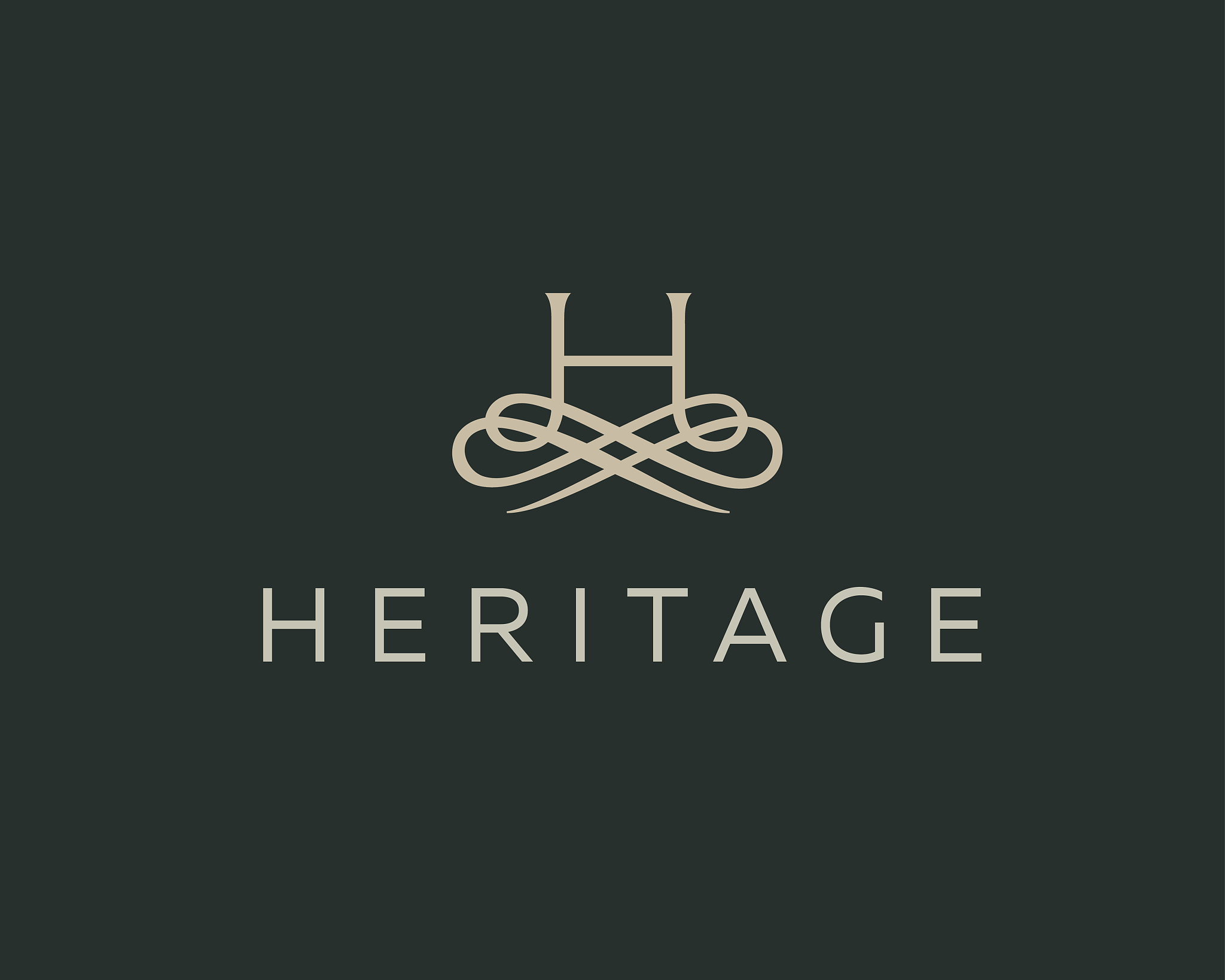 abstract monogram elegant flower logo. premium letter h initials