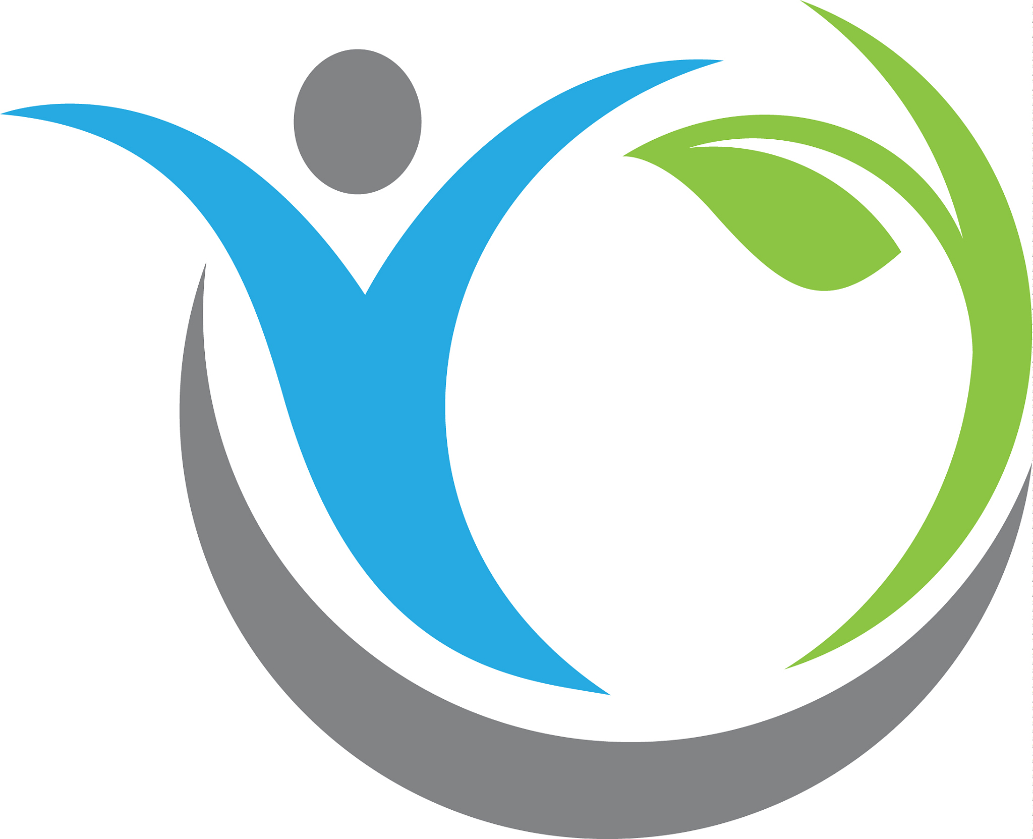 human character logo sign health care logo sign