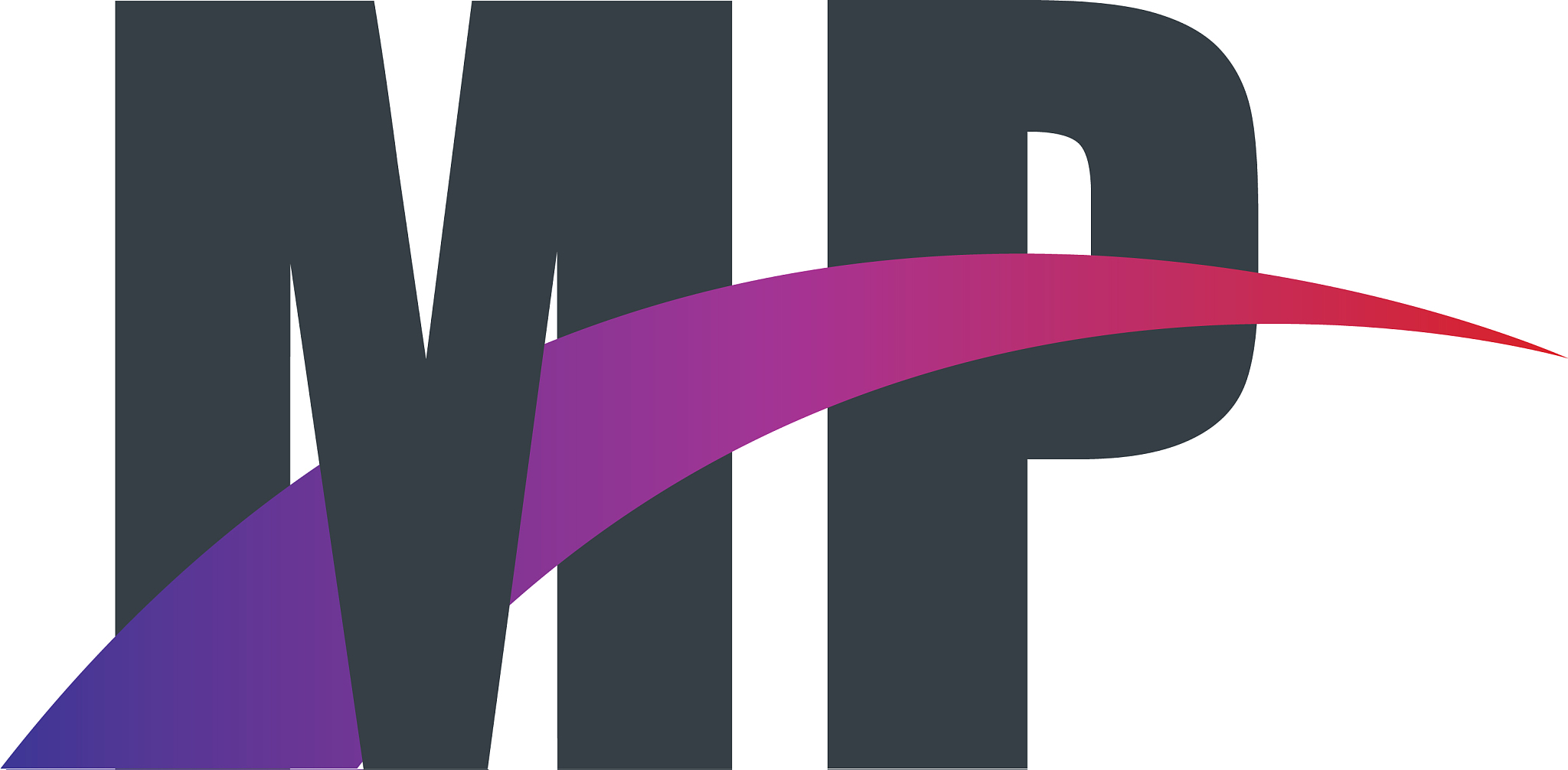 initial letter overlapping design logo