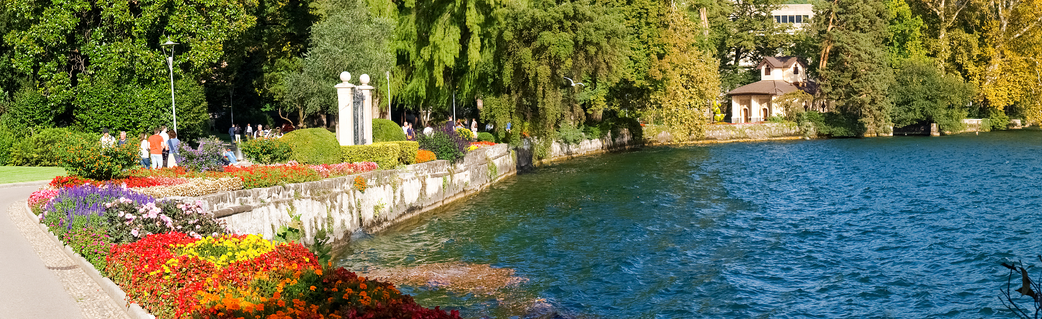lugano, switzerland. picture from the botanical park