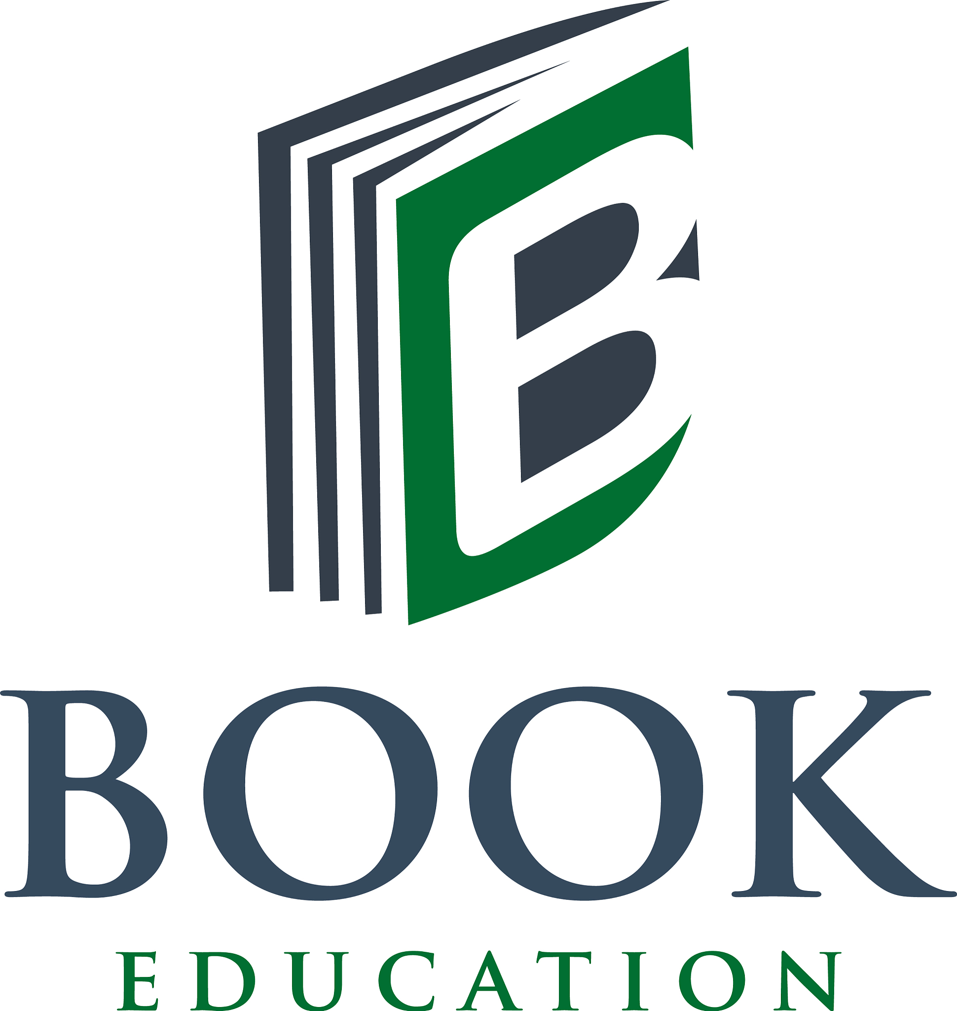 educational book logo design