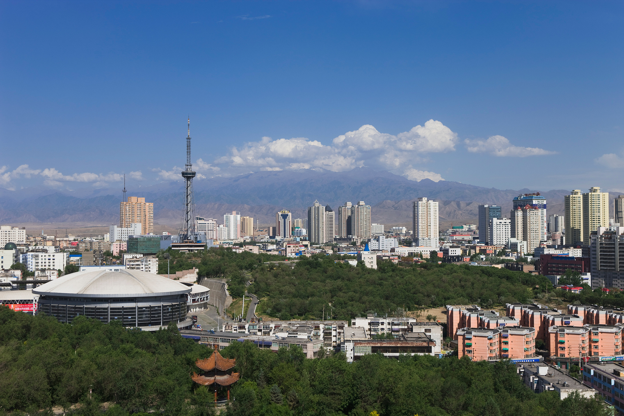 新疆乌鲁木齐城市风光