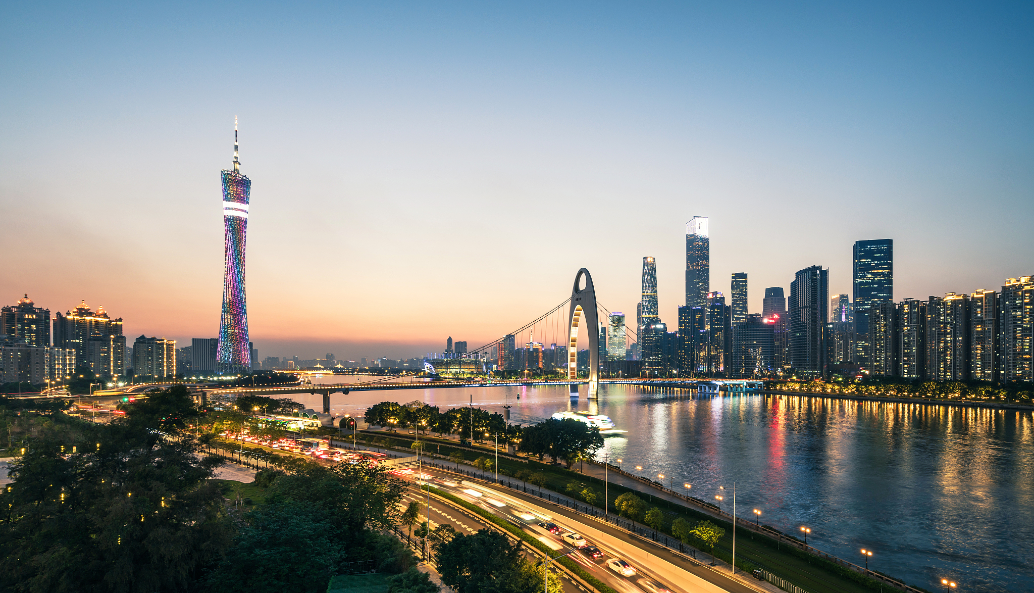 guangzhou cityscape