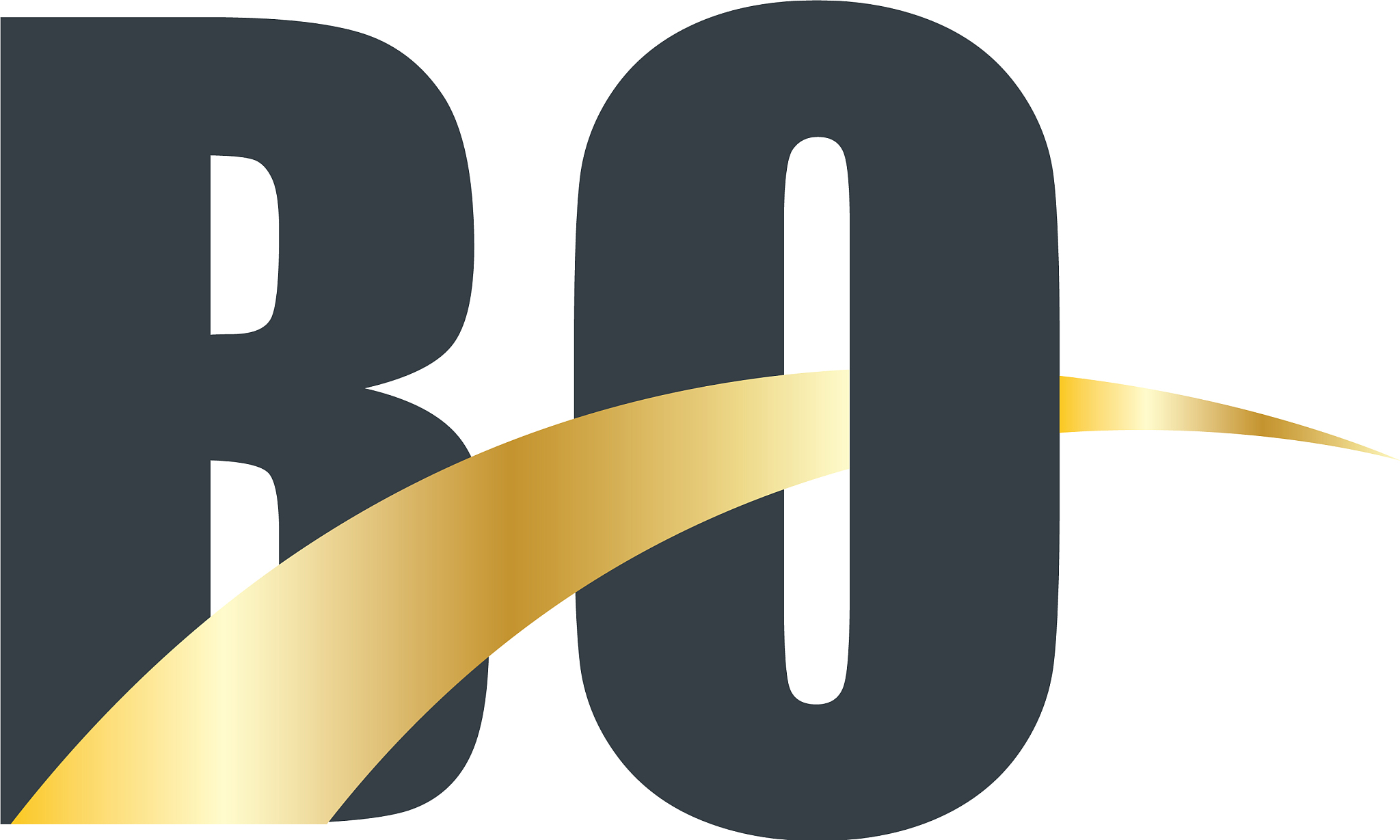 initial letter overlapping design logo