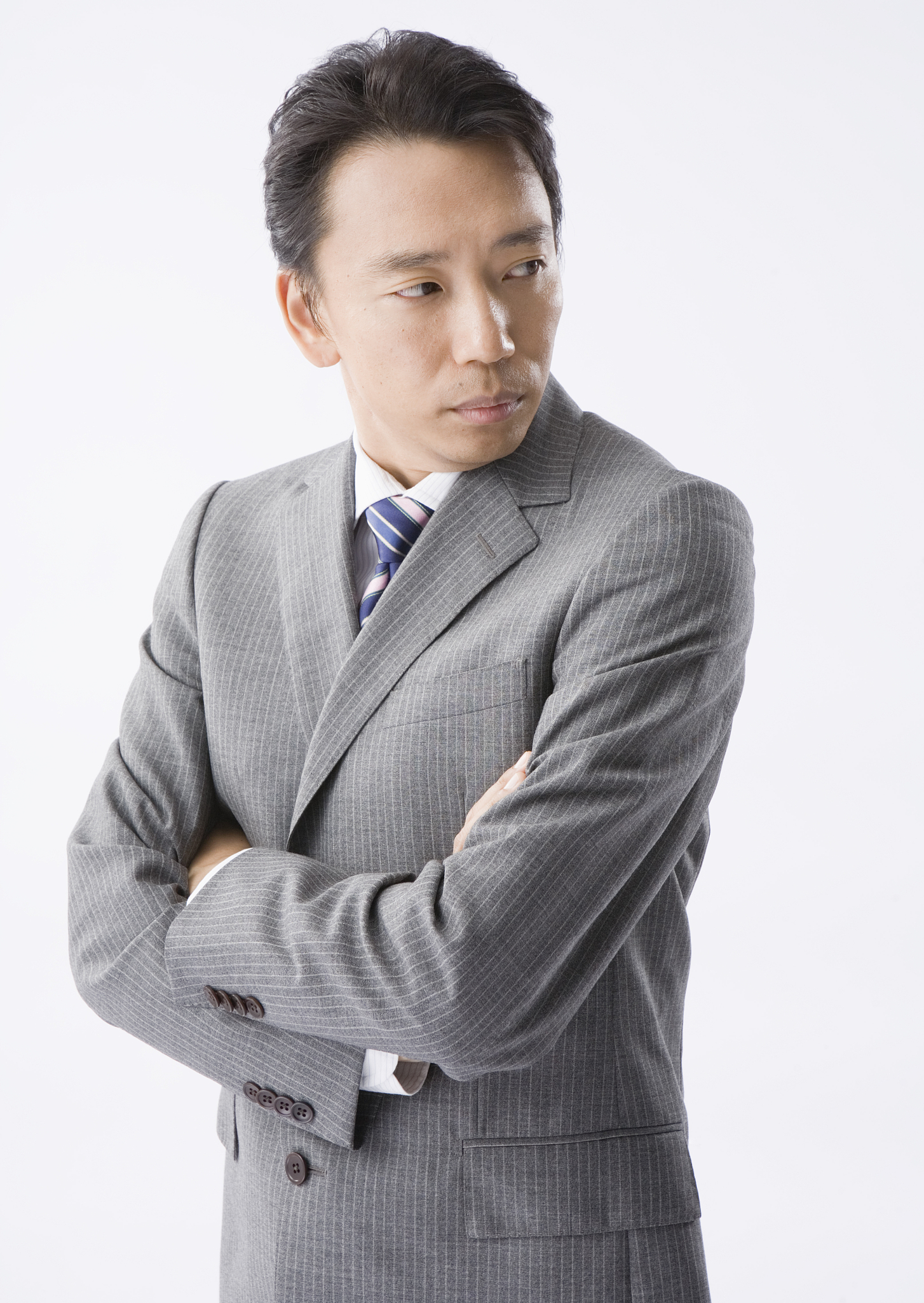 businessman with arms crossed