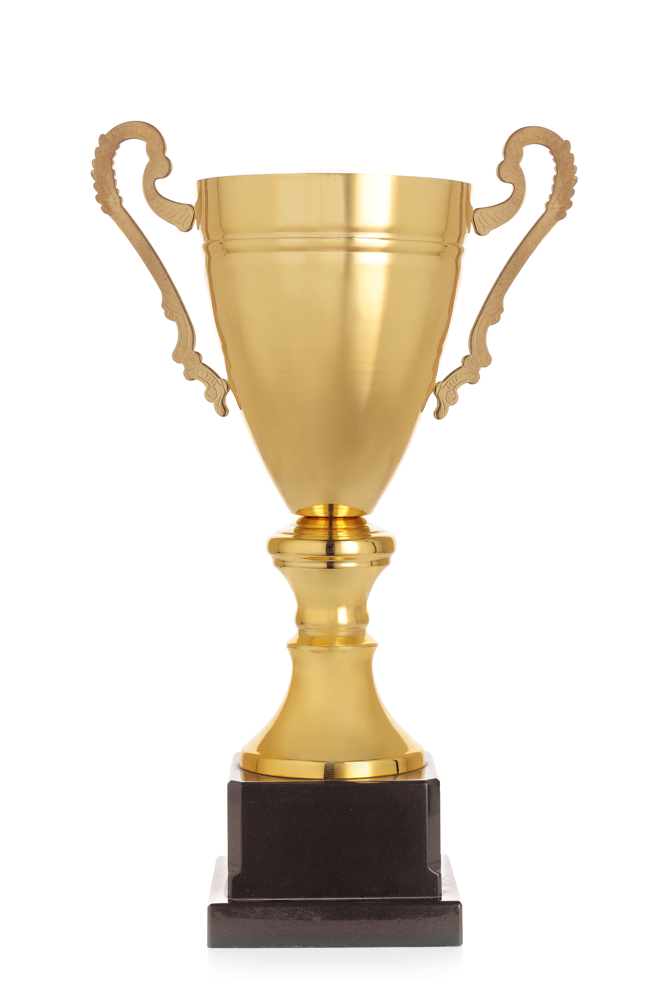 winner's gold trophy cup