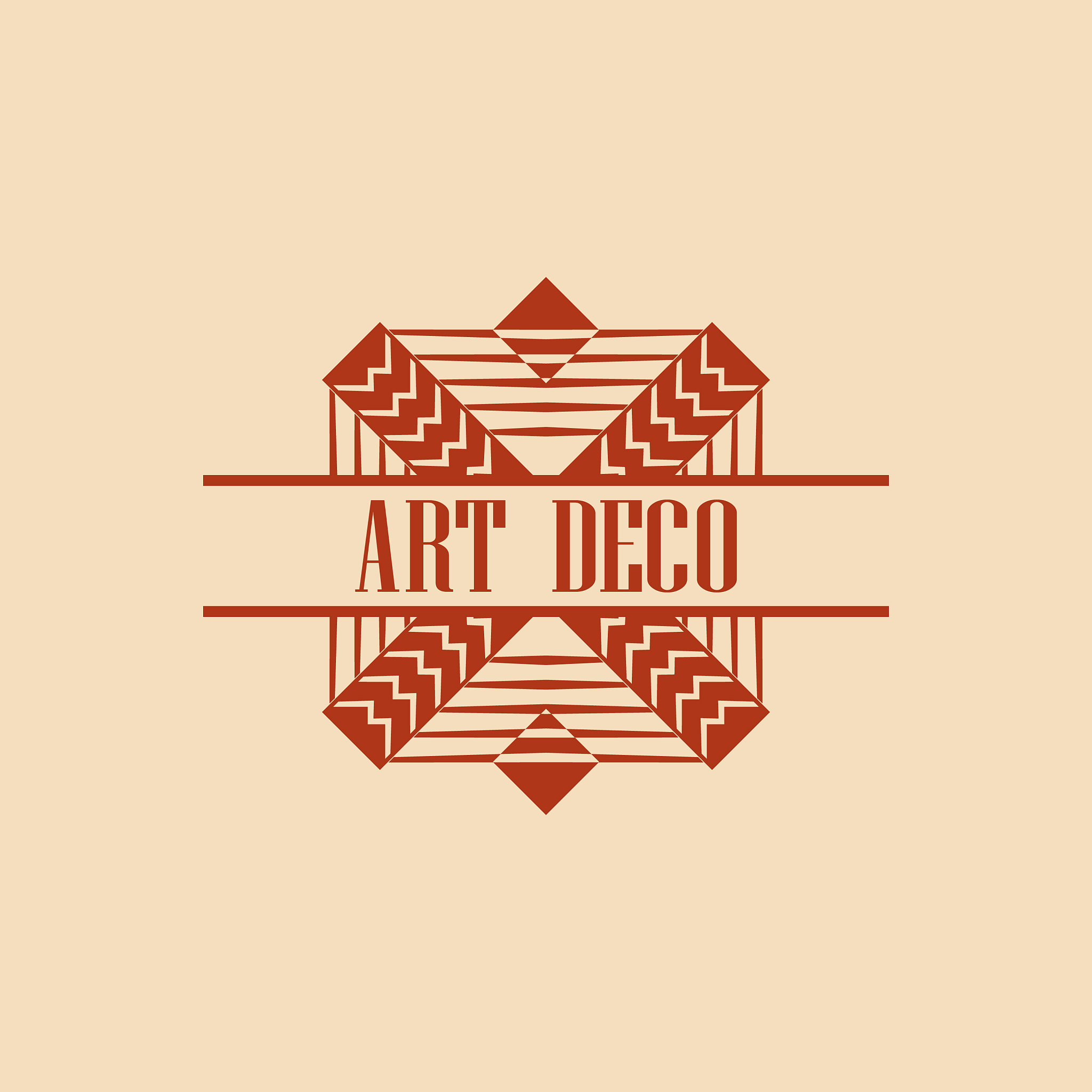 art deco logo