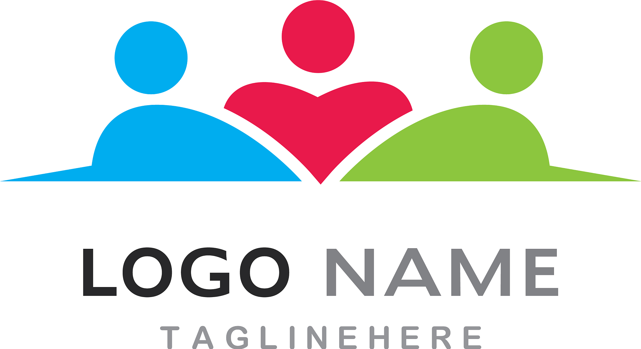 community care logo template