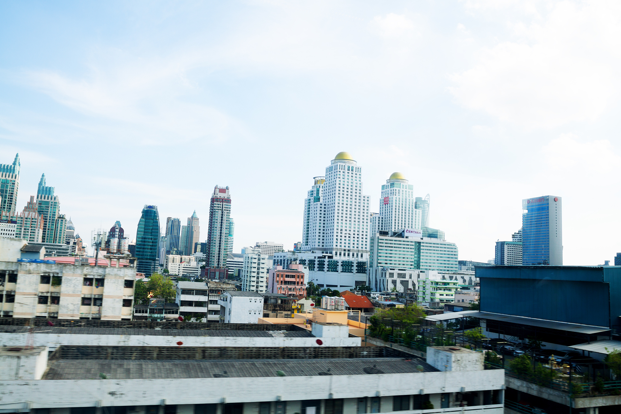 hotel skyline in bangkok