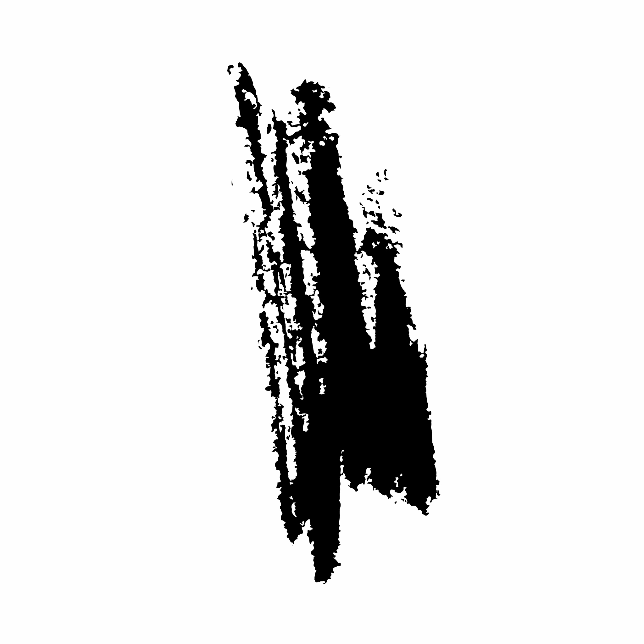 grunge brush stroke set