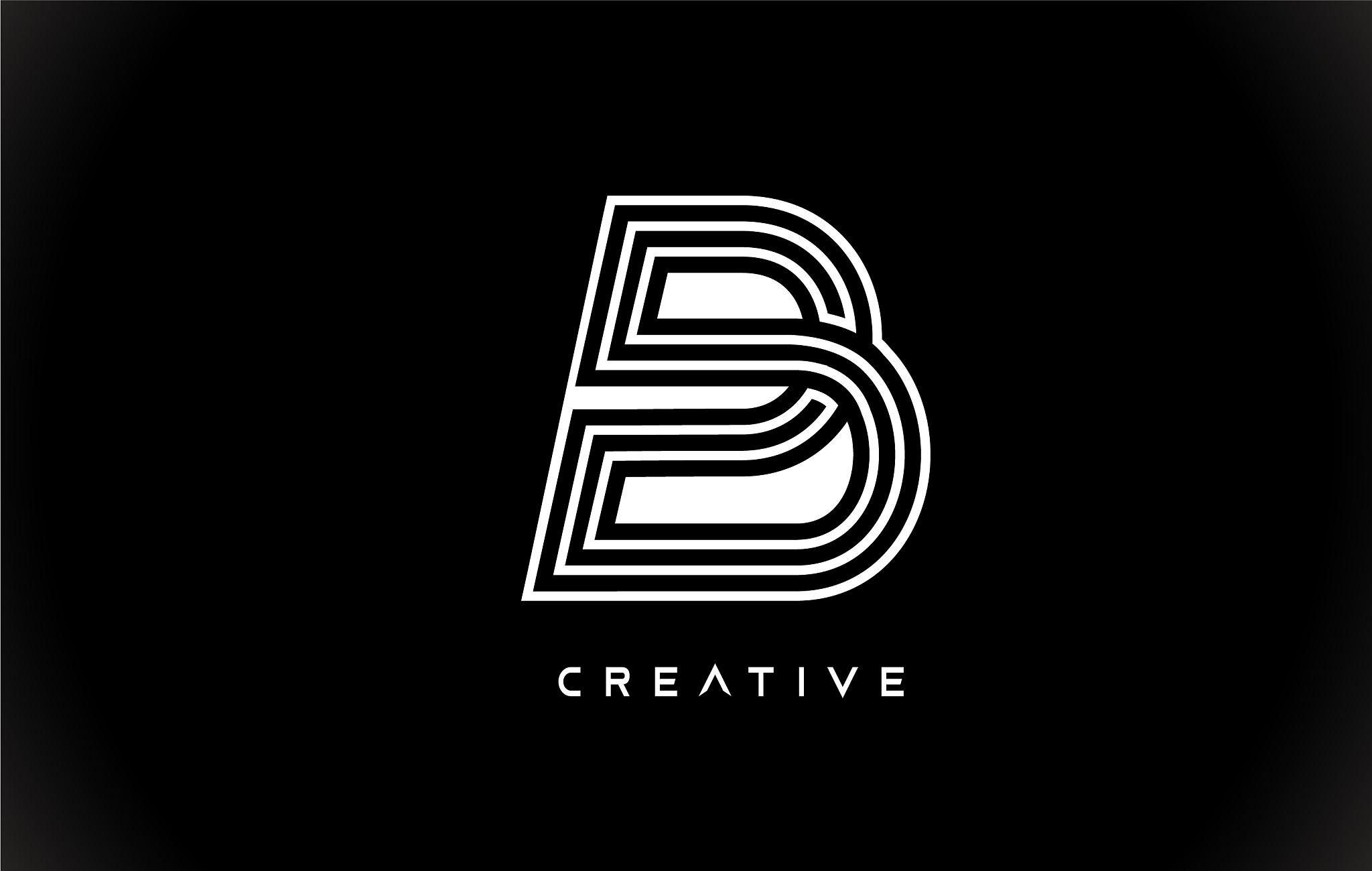 b letter design logo with creative modern trendy