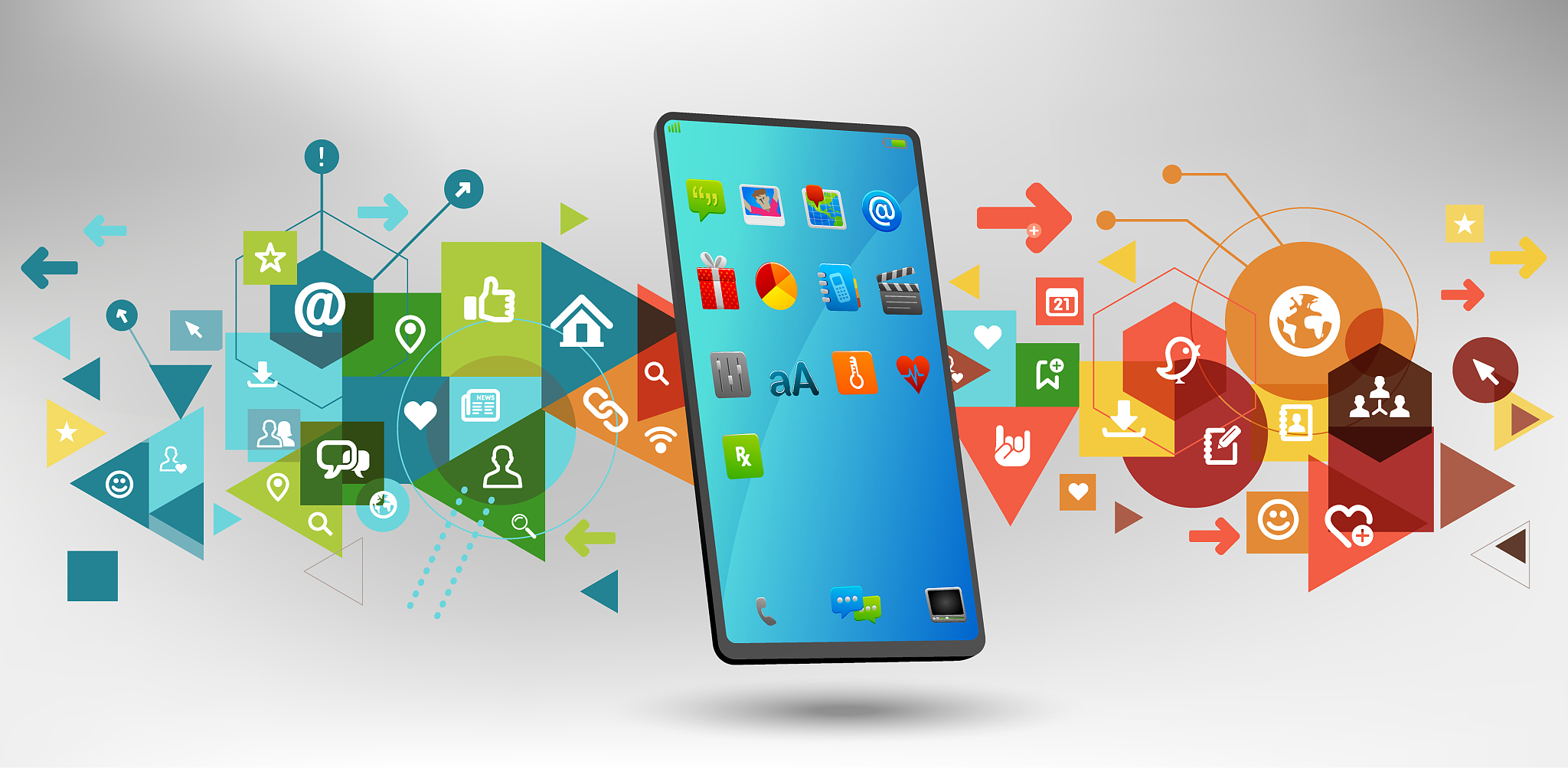 smartphone for social network