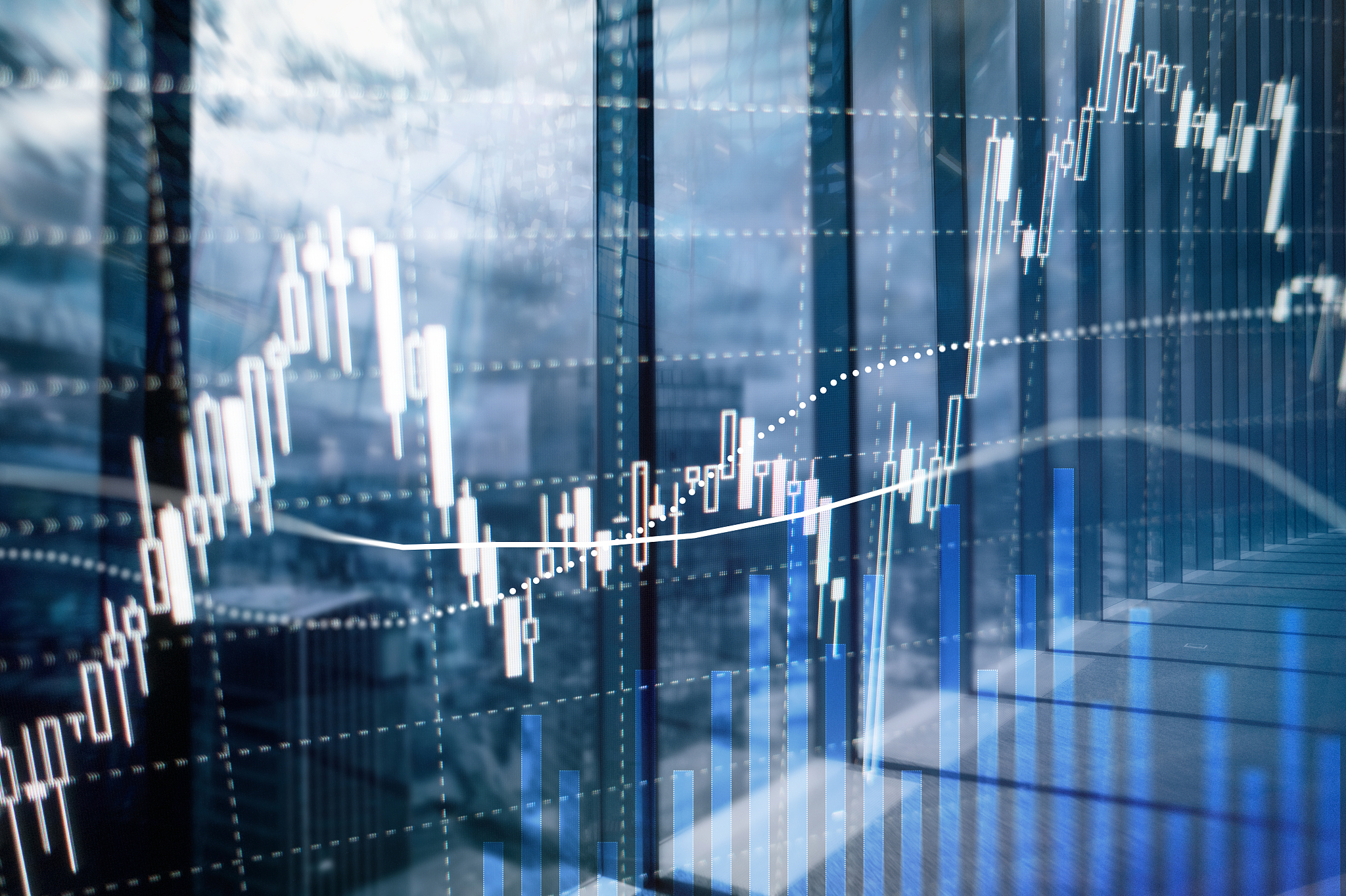 forex trading, financial market, investment concept on business 