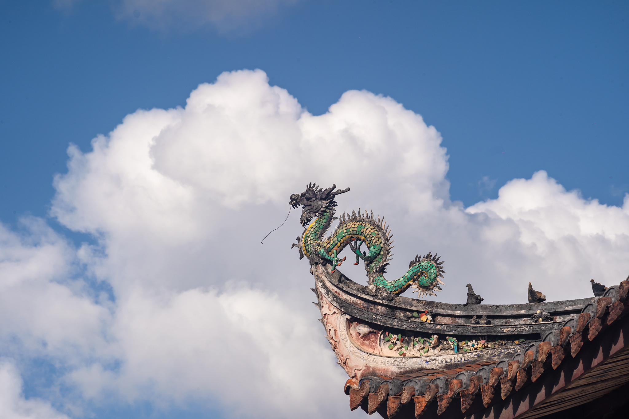 龙文化在传统建筑中的深厚内涵 - 探索中华文明的象征