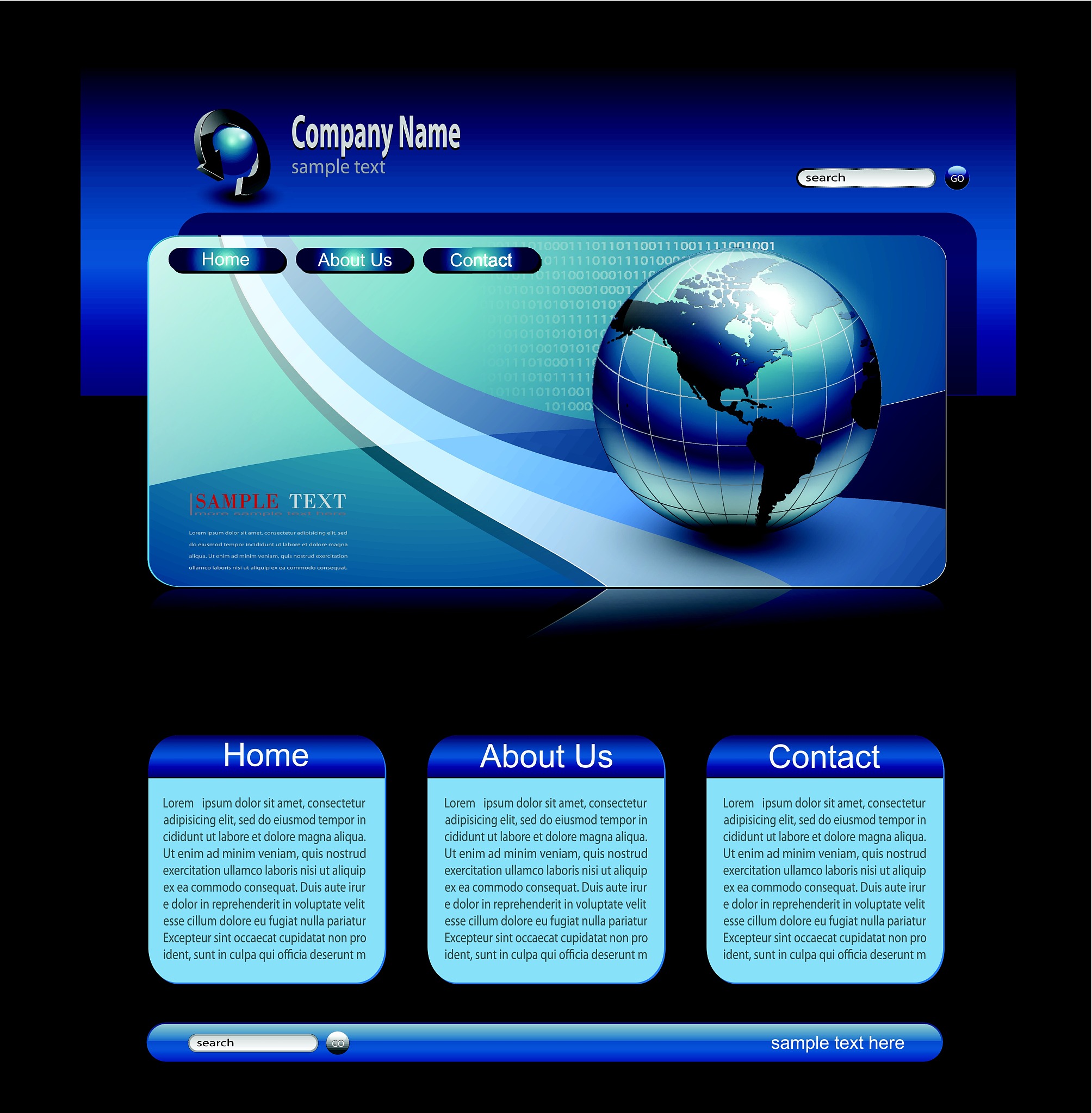 website template