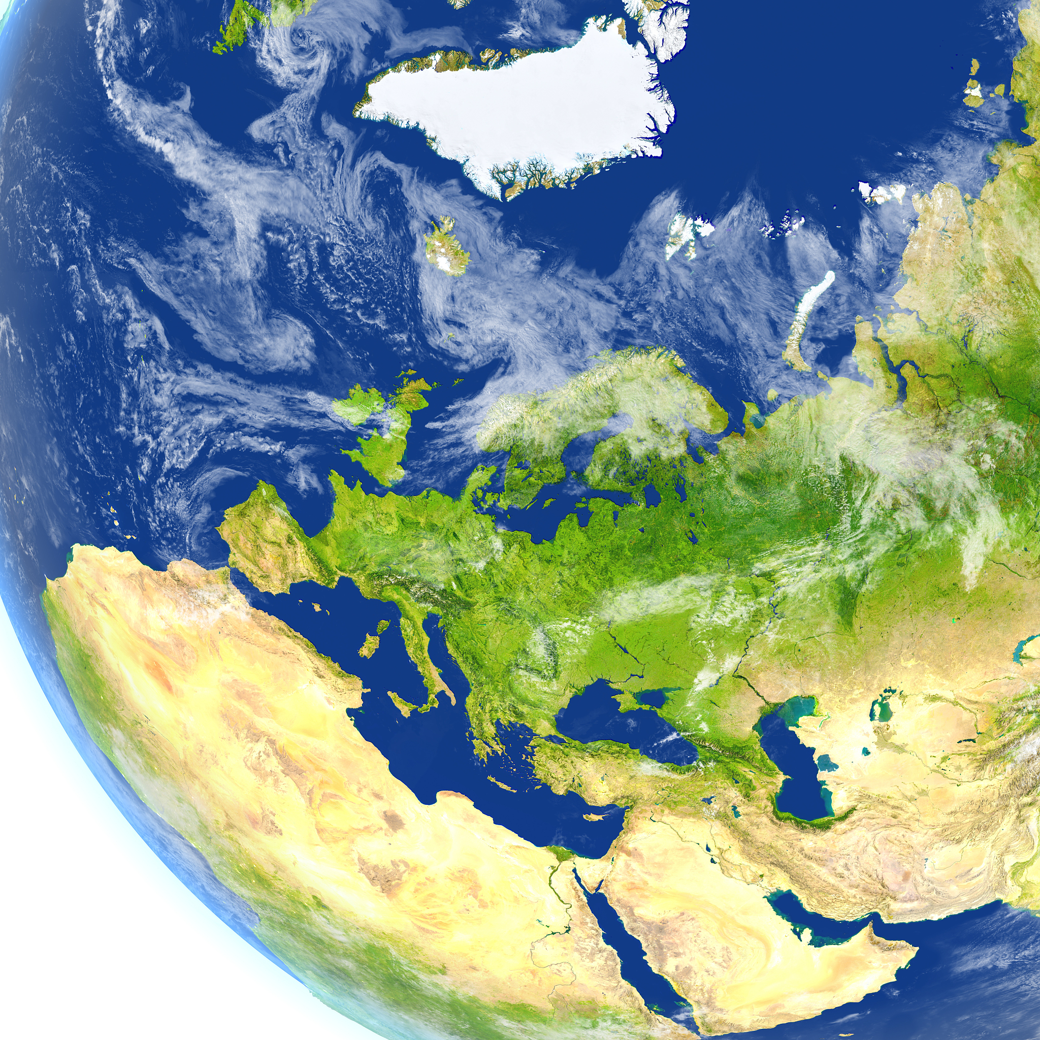 地球概况：面积、尺寸、最高点和最深点