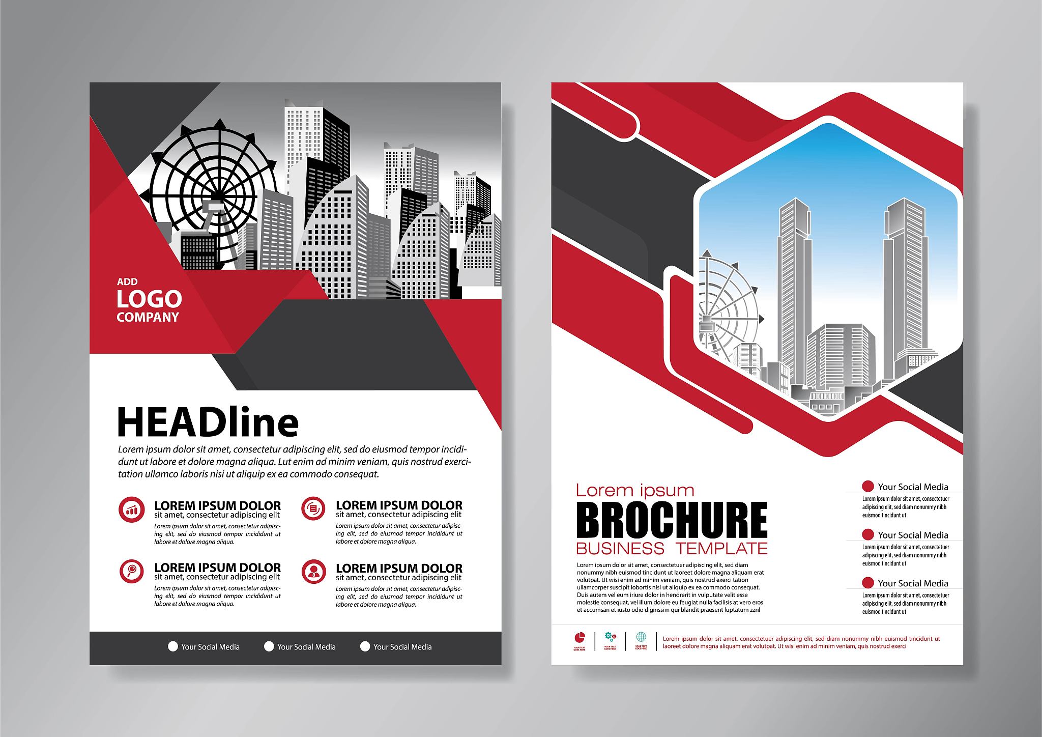 brochure design, cover modern layout, annual report, poster, fly