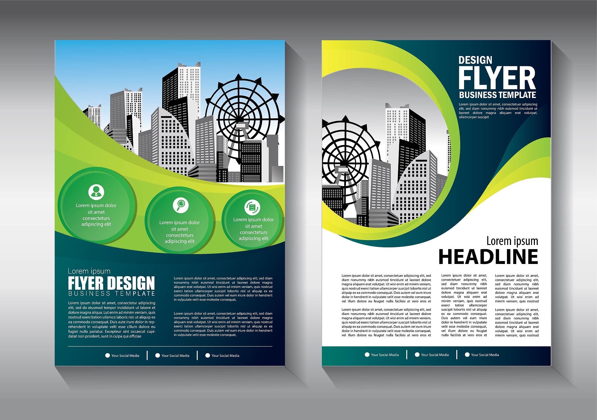 brochure design, cover modern layout, annual report, poster, fly
