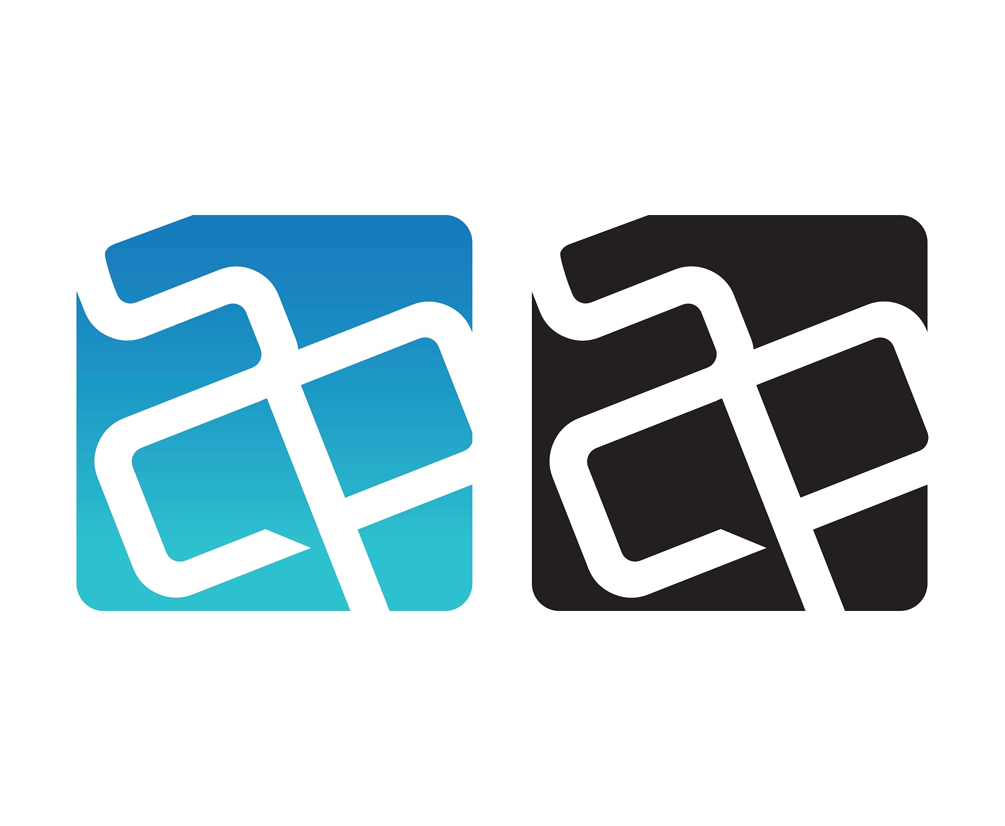 scp logo design set