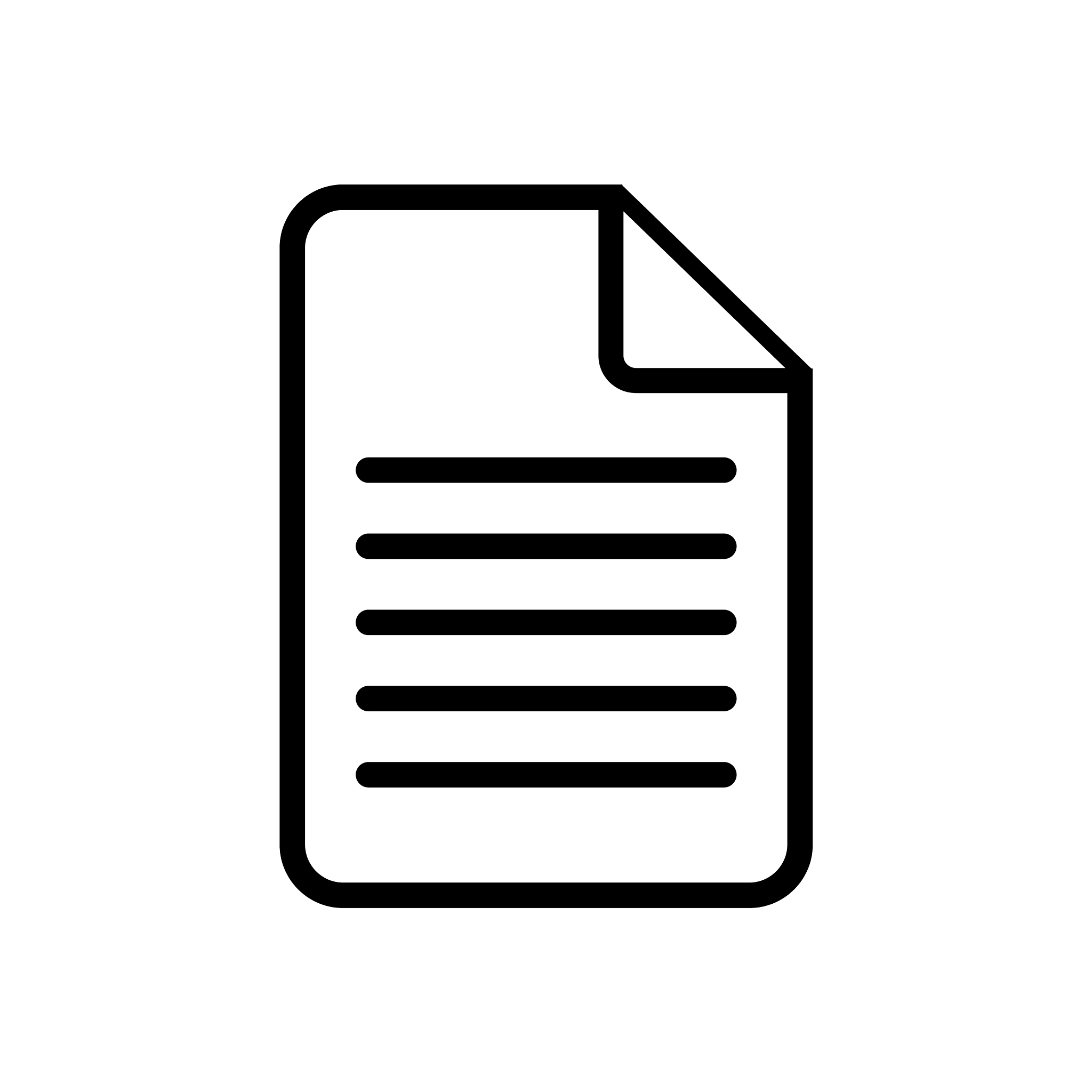 document icon on white