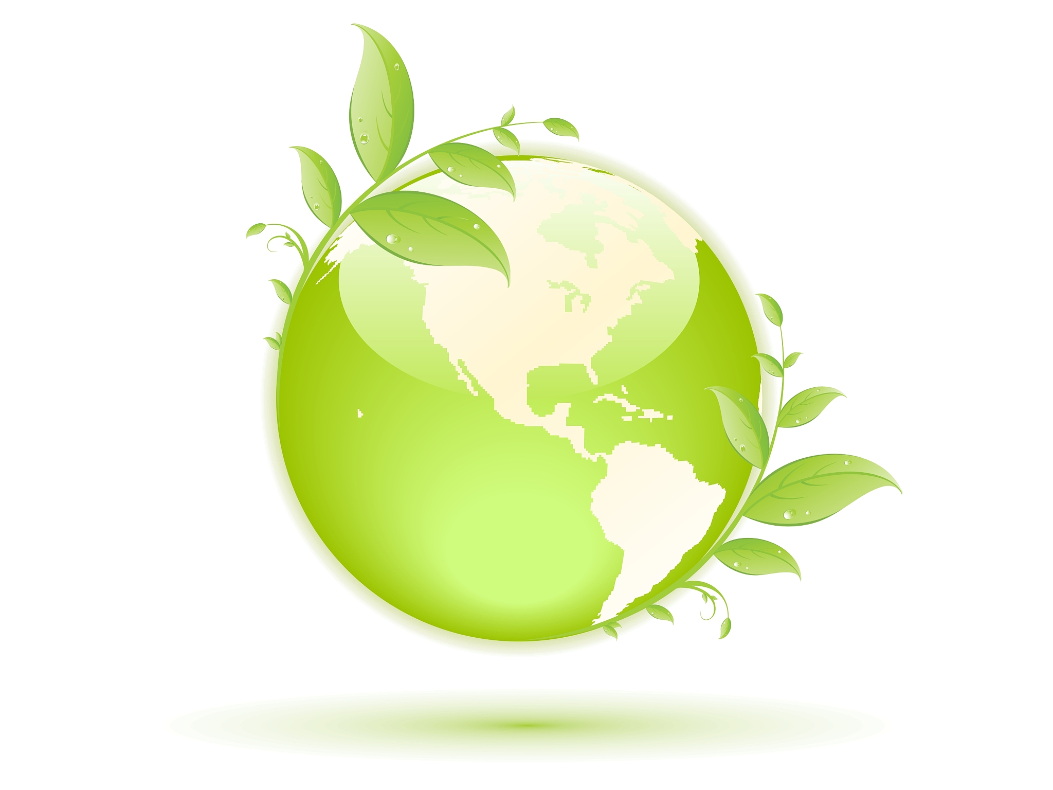 green globe